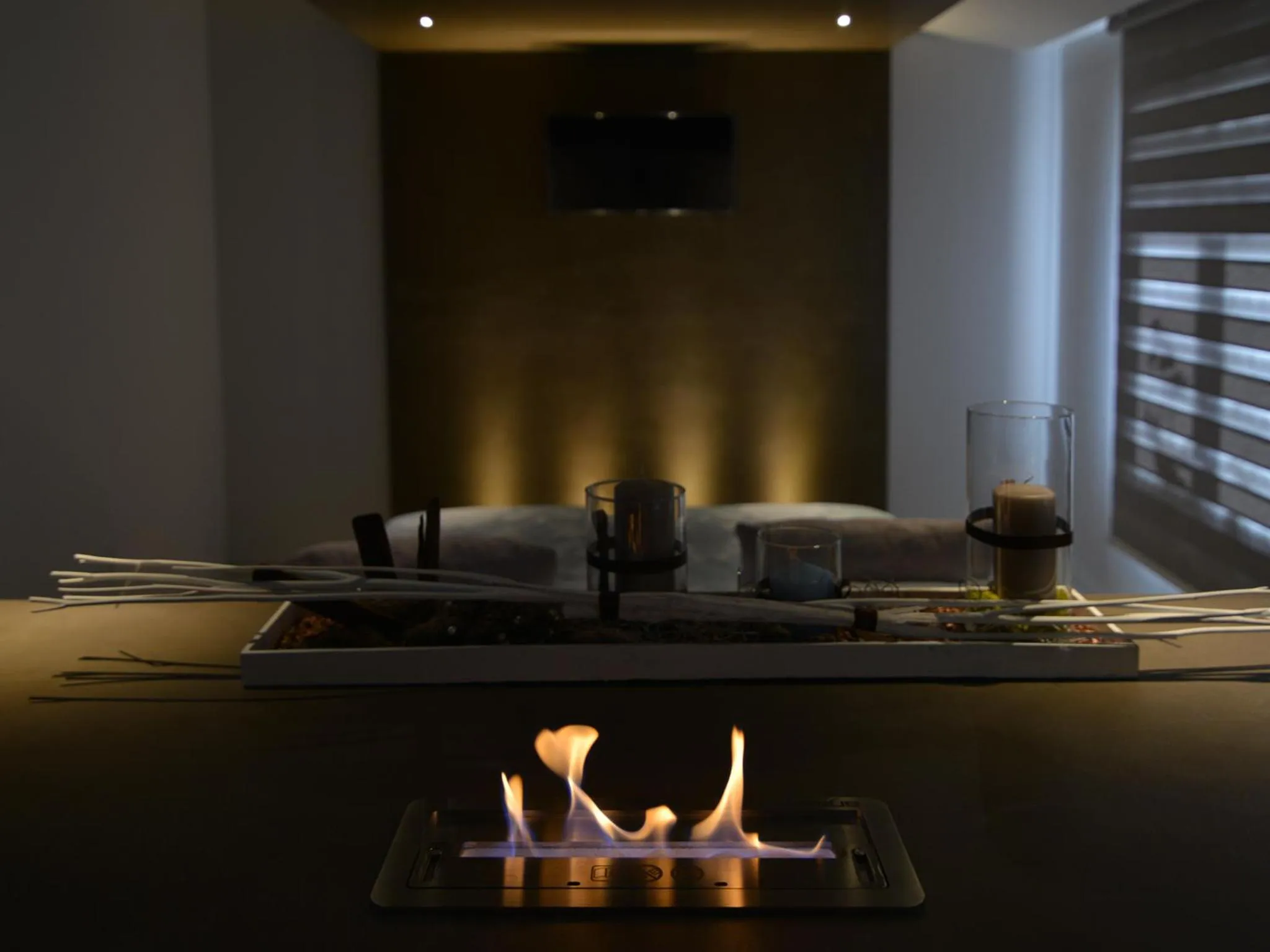 Decorative detail in La Residenza del Monaco bianco