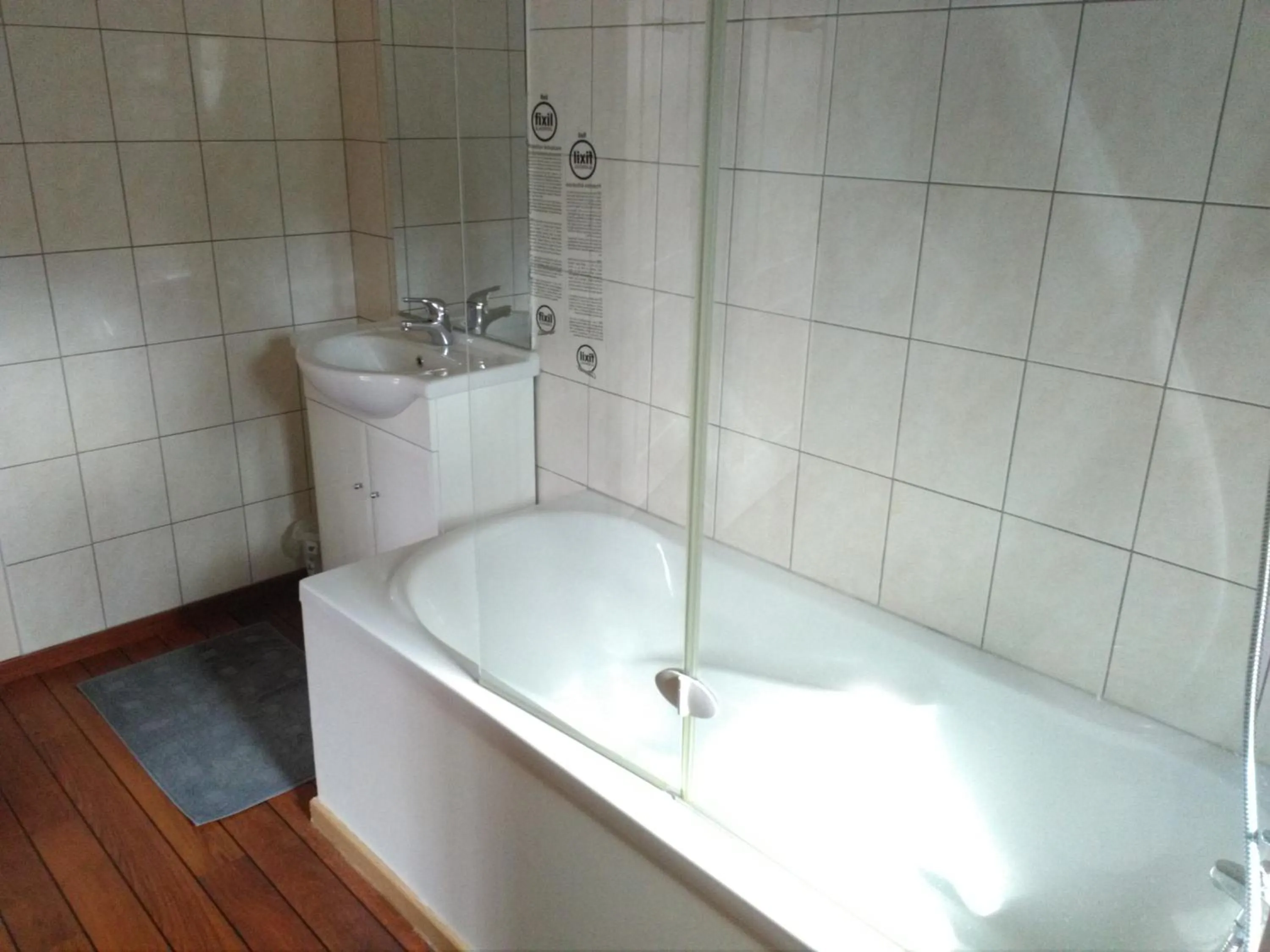 Bathroom in bnb chambres normandie