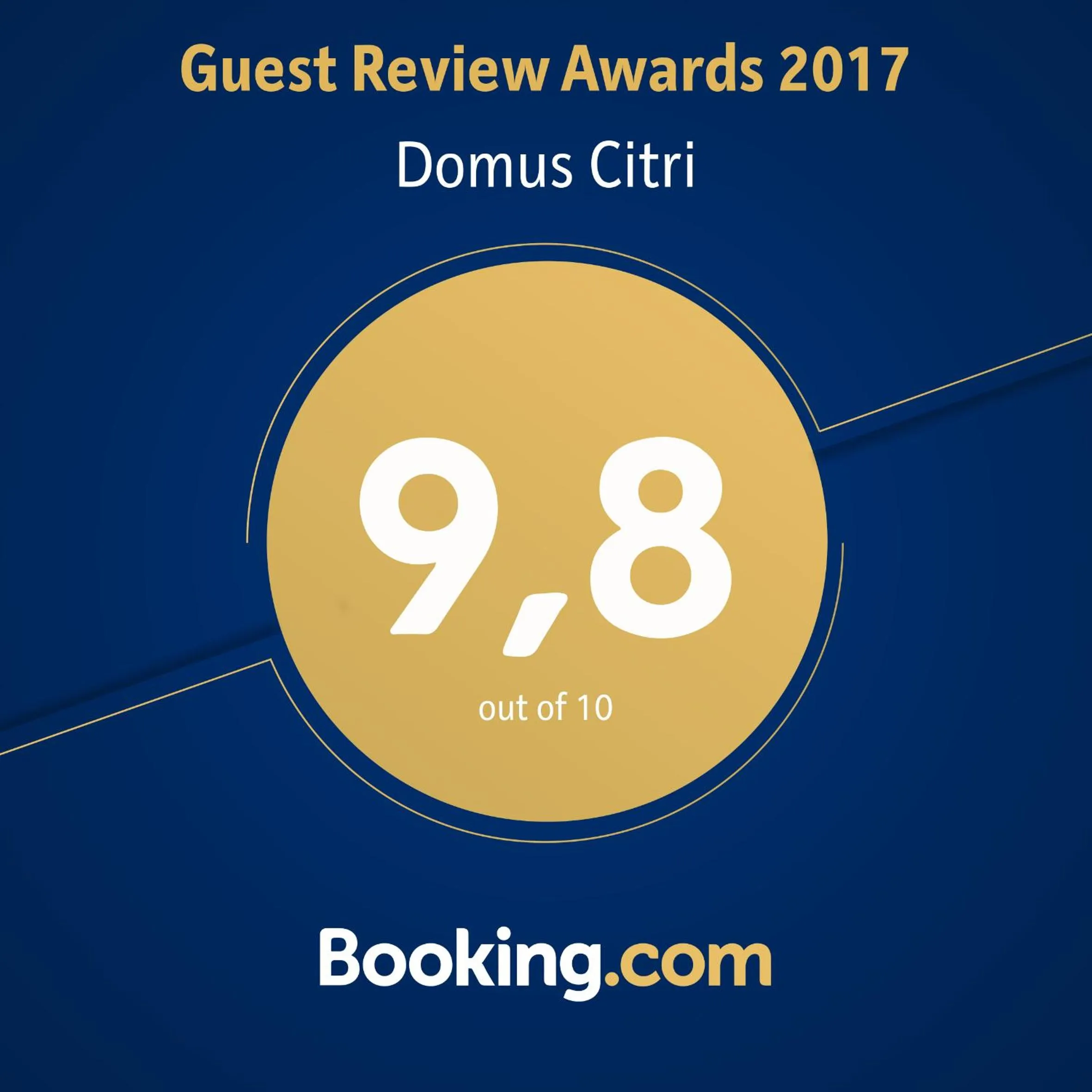 Certificate/Award in Domus Citri