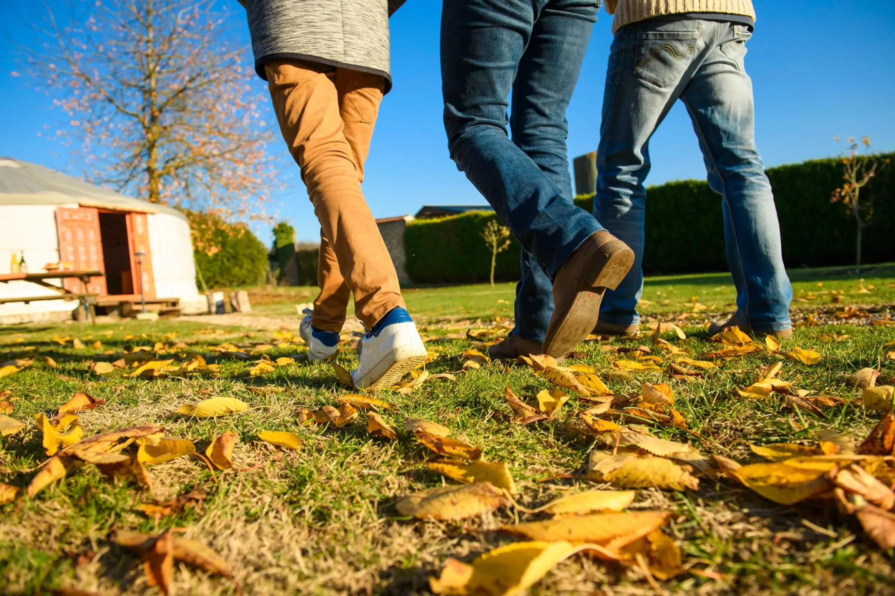Garden in Le Village des Templiers