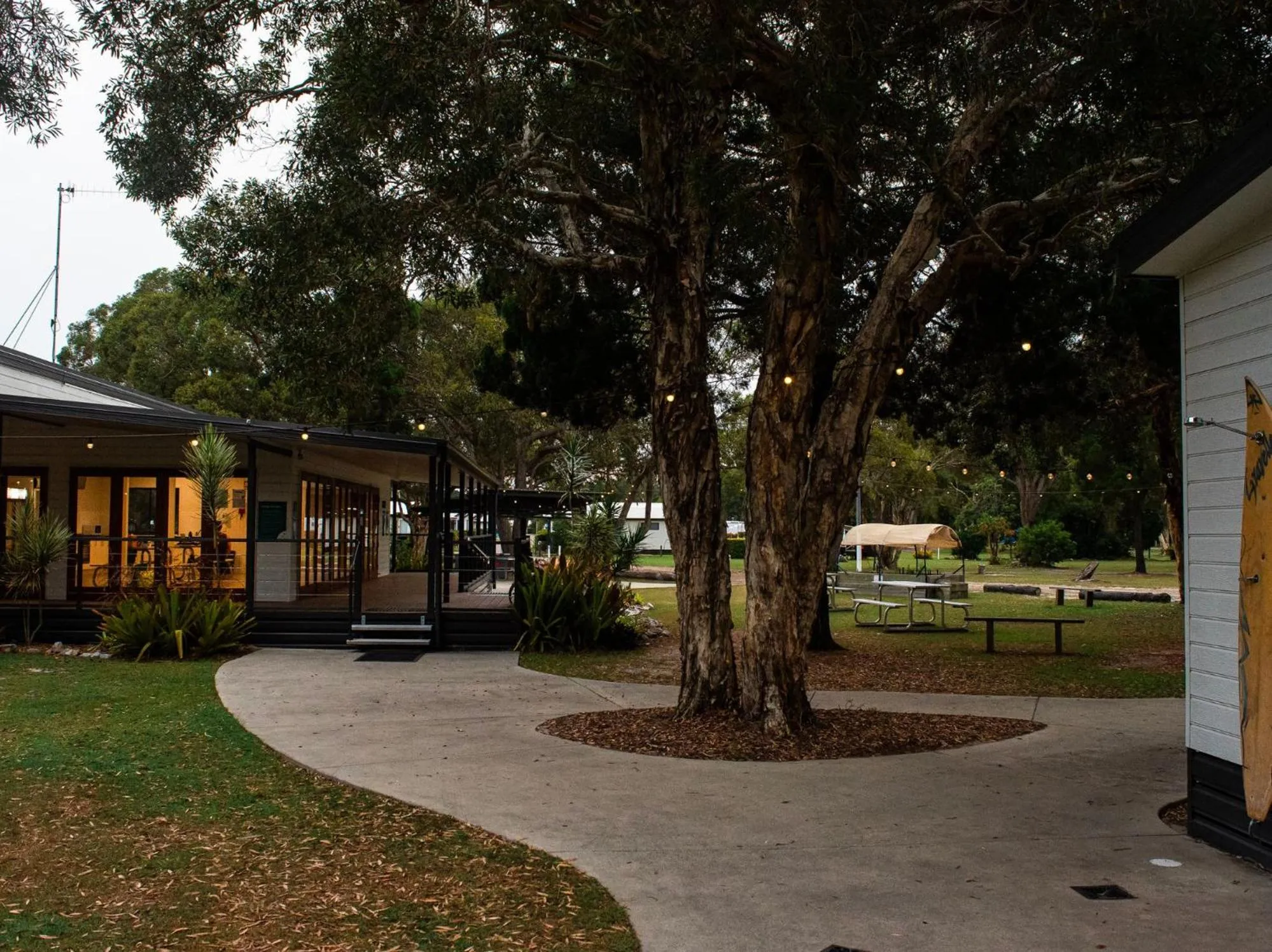 Property building in BIG4 Rainbow Beach Holiday Park