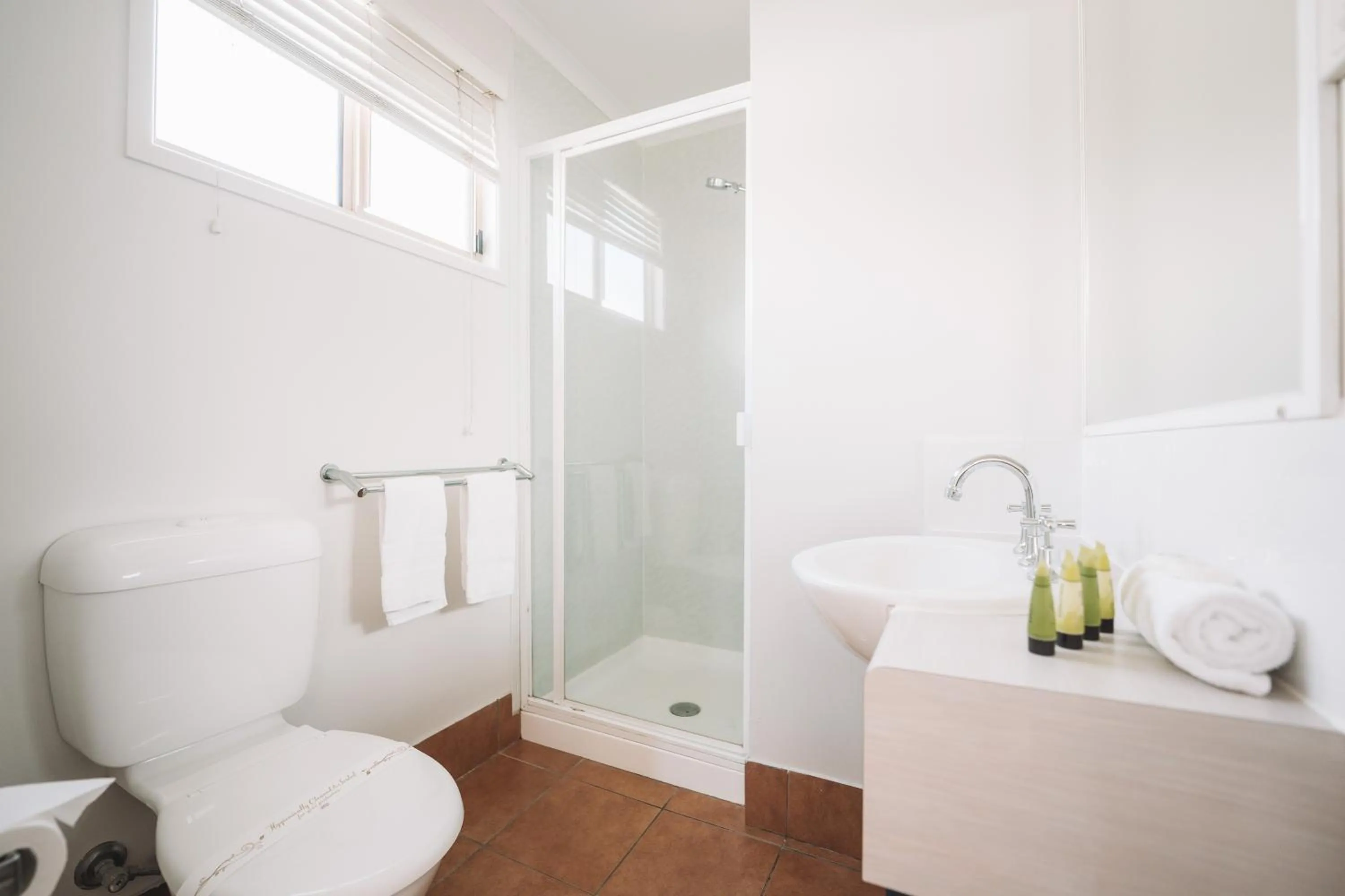 Bathroom in BIG4 Rainbow Beach Holiday Park