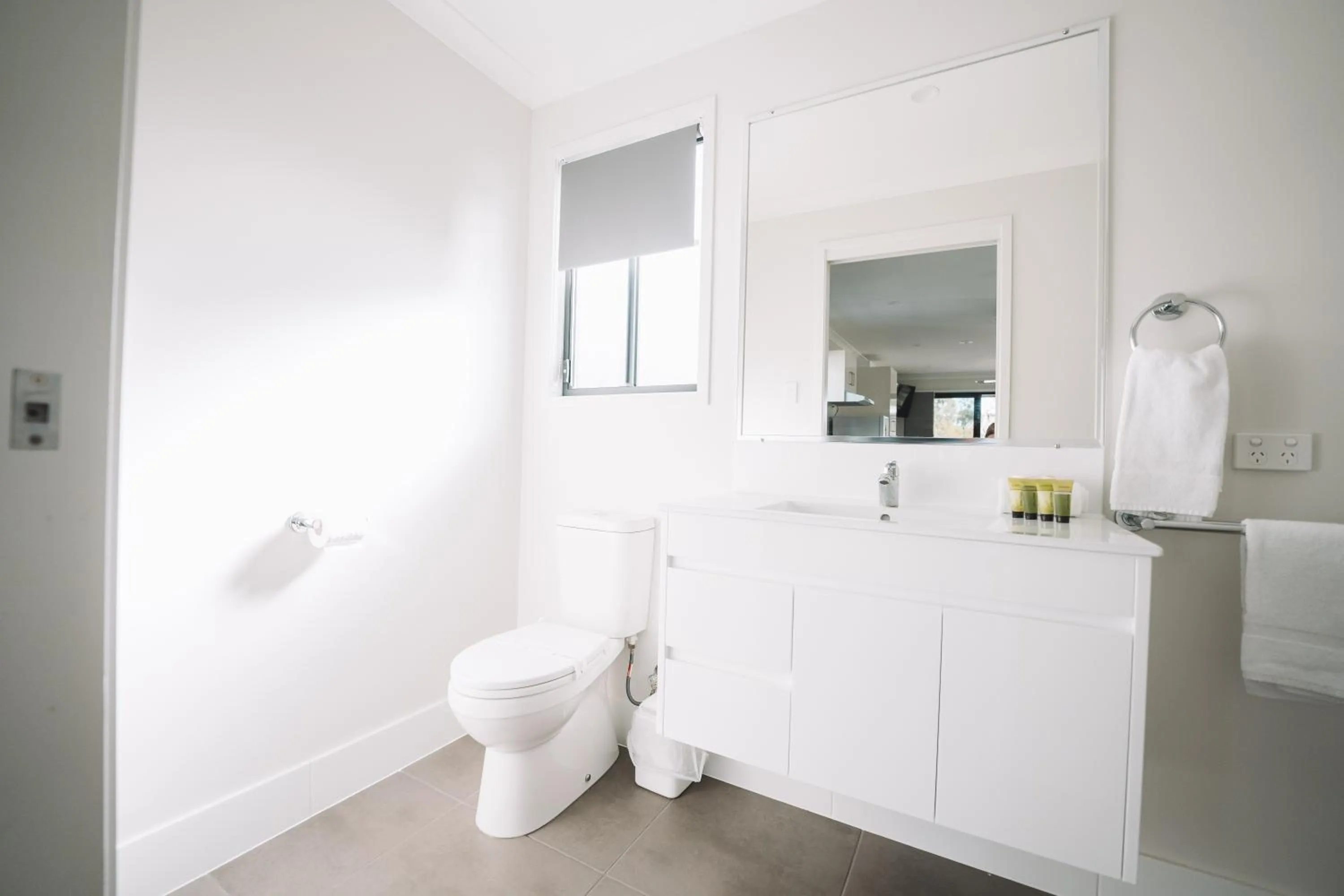 Shower in BIG4 Rainbow Beach Holiday Park