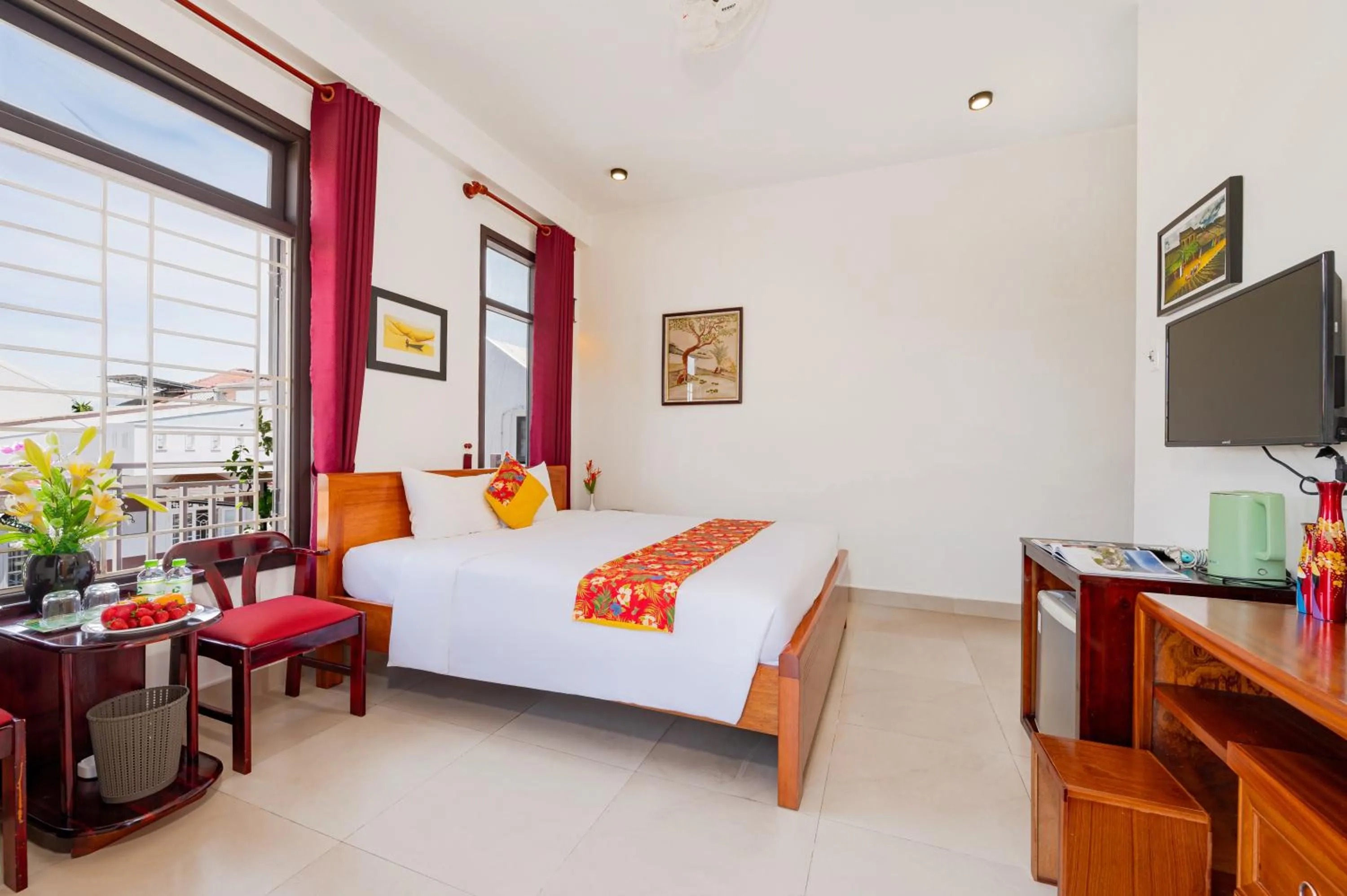 Bedroom, Bed in Quynh Chau Homestay Hội An