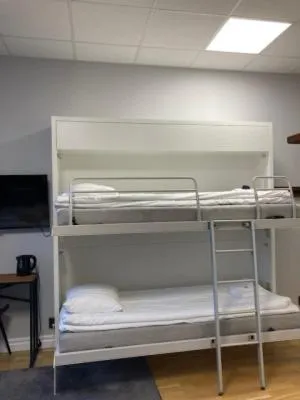 Bed in Livin Station Hotel