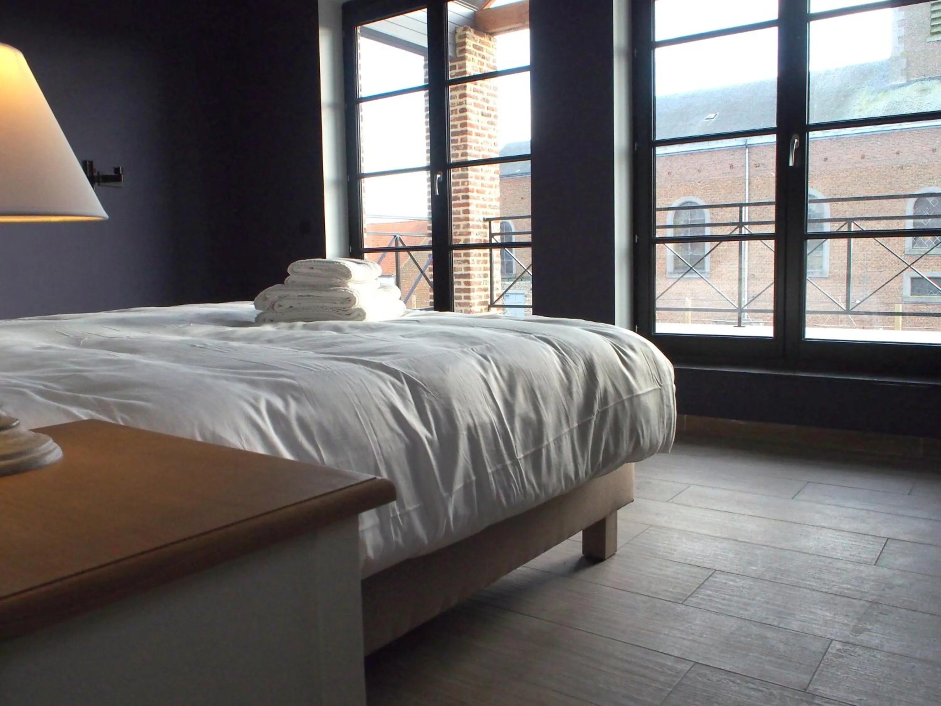 Balcony/Terrace, Bed in Hotel Vorsen