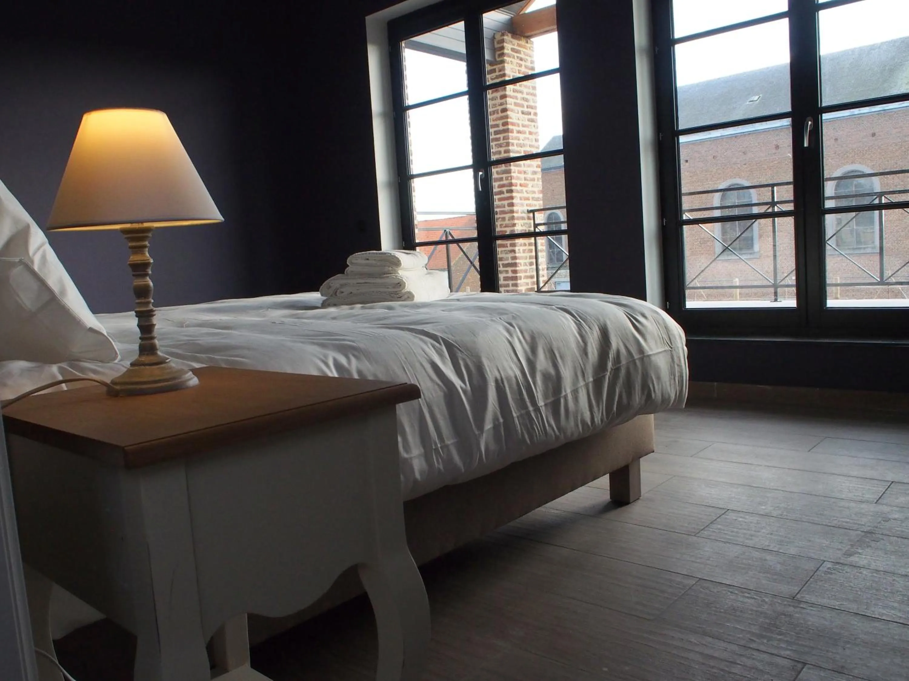 Landmark view, Bed in Hotel Vorsen