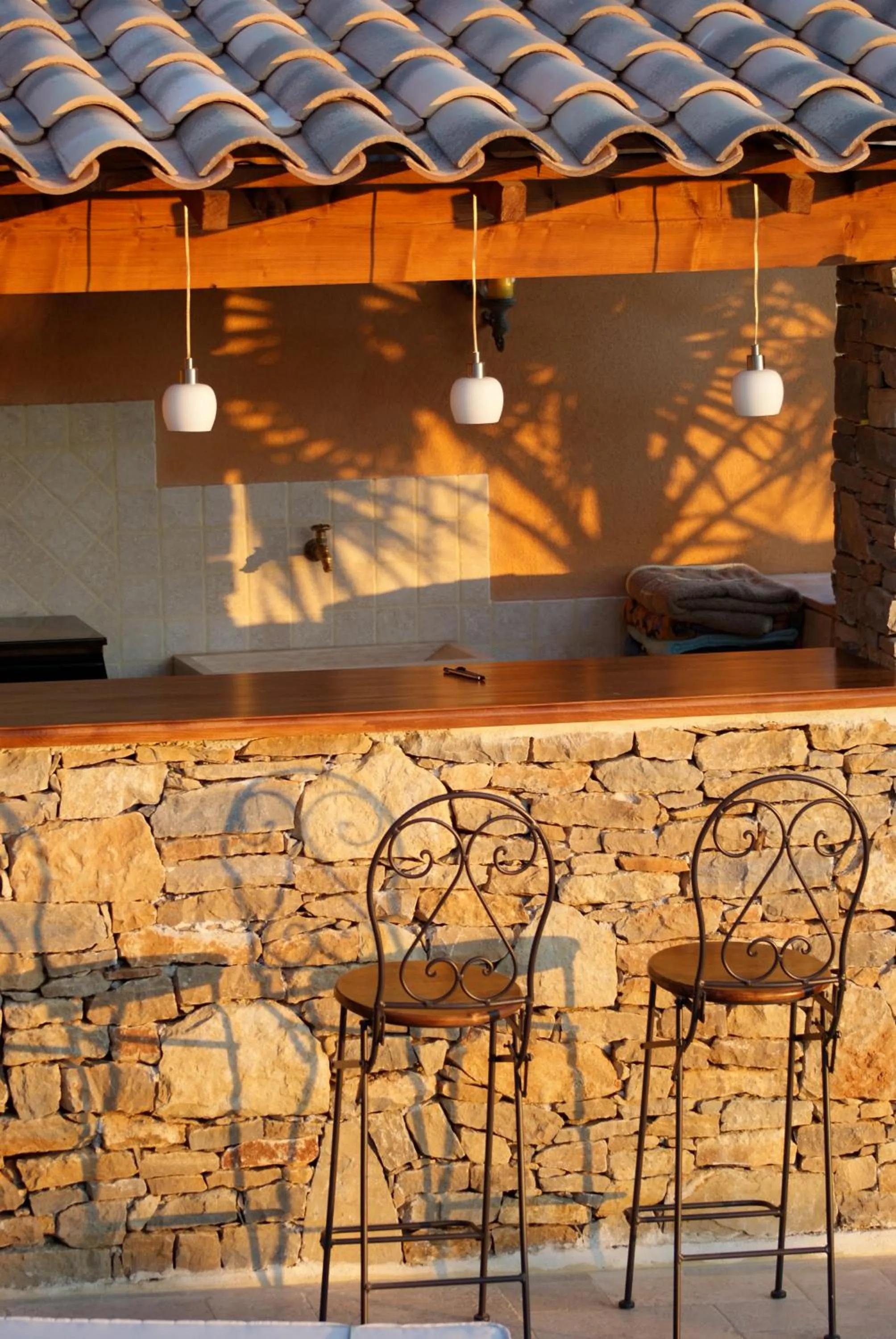 Patio in la cigale sous l'olivier