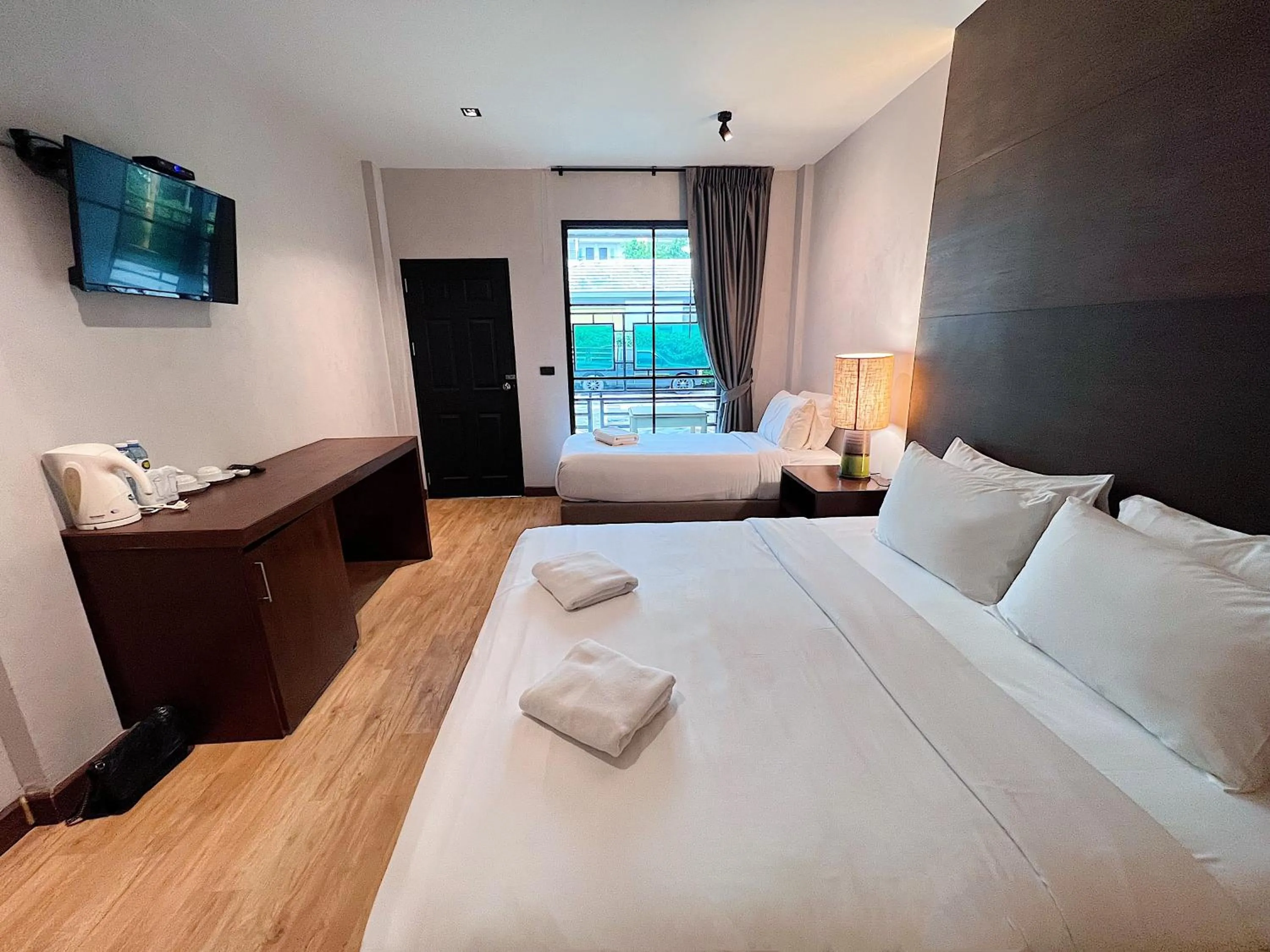 Bedroom, Bed in Villa Navin