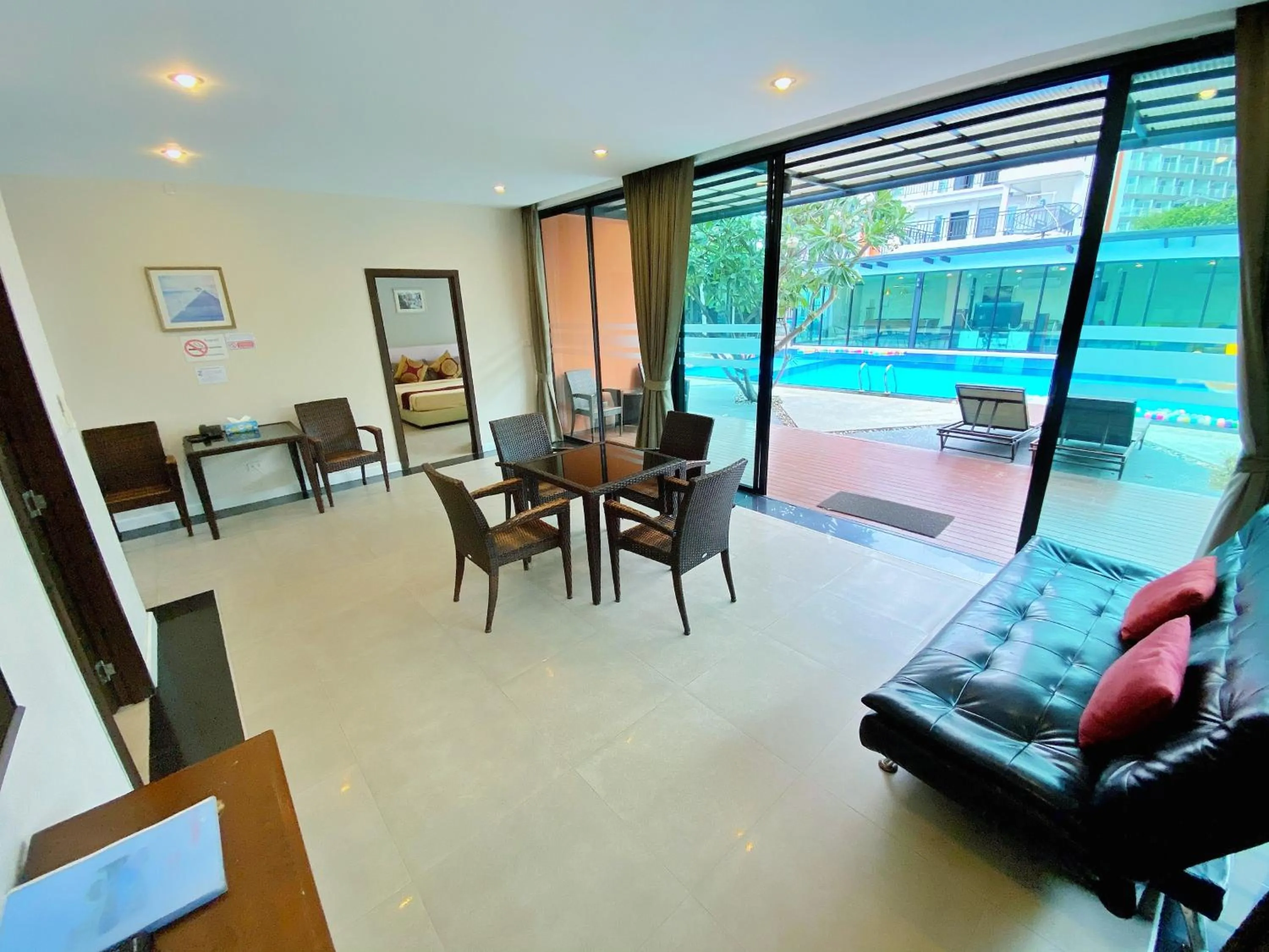 Living room in Villa Navin