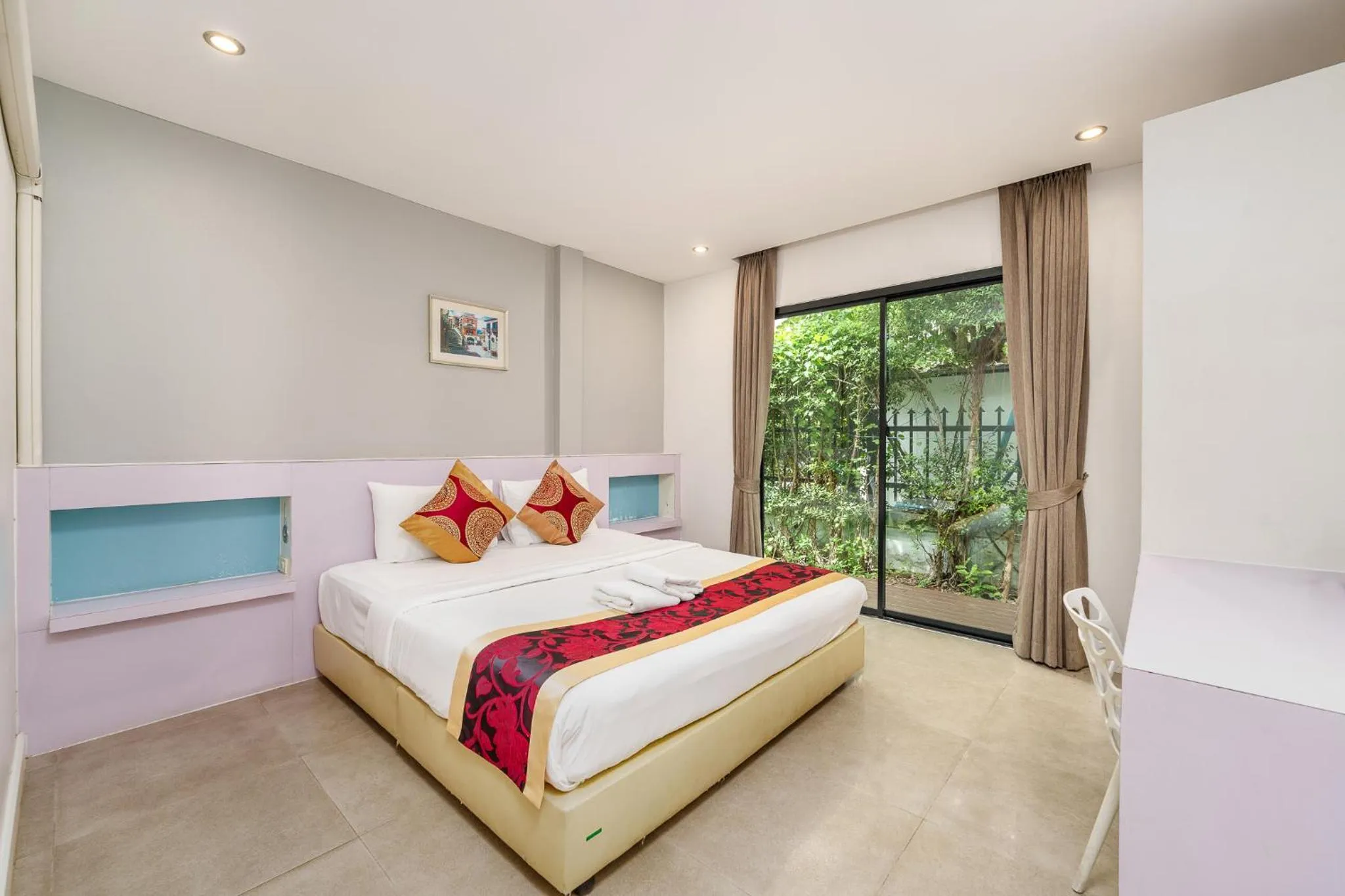 Bedroom, Bed in Villa Navin