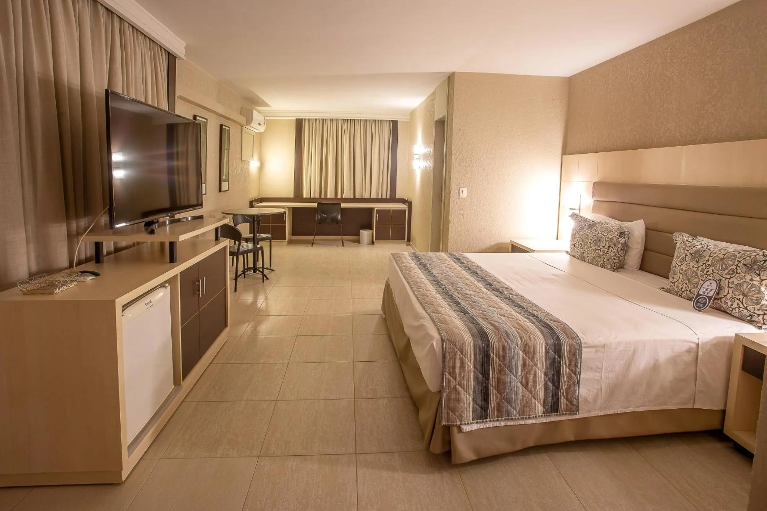 Bed in Hotel Metrópole Maringá