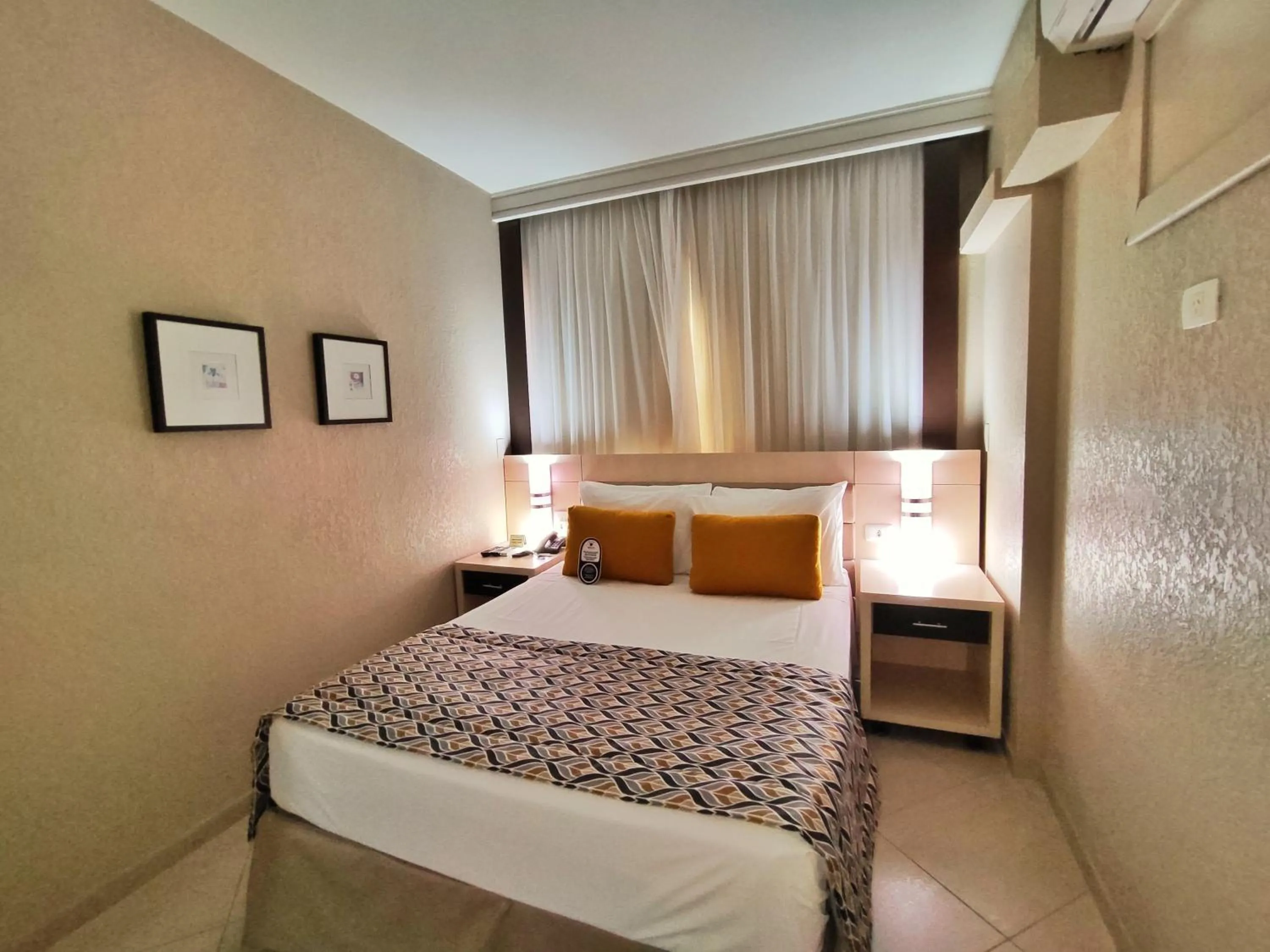 Bed in Hotel Metrópole Maringá