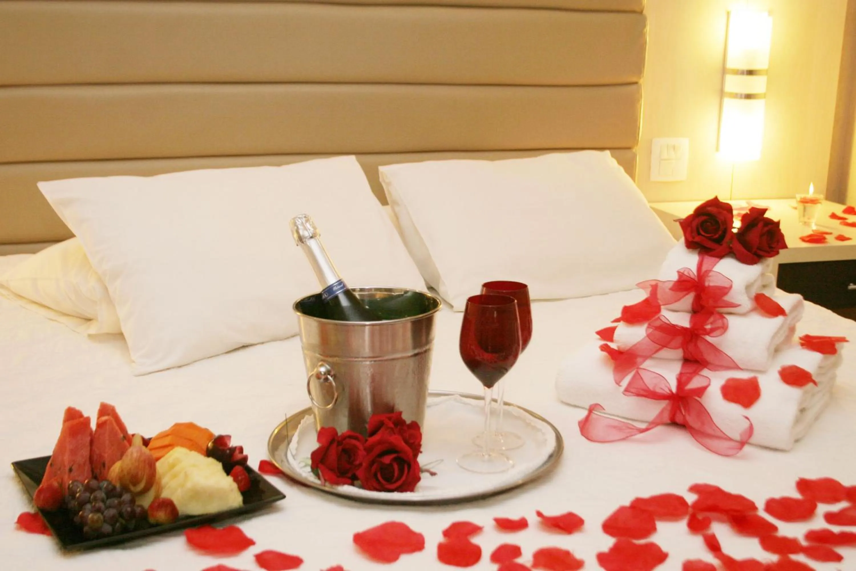 Bed in Hotel Metrópole Maringá