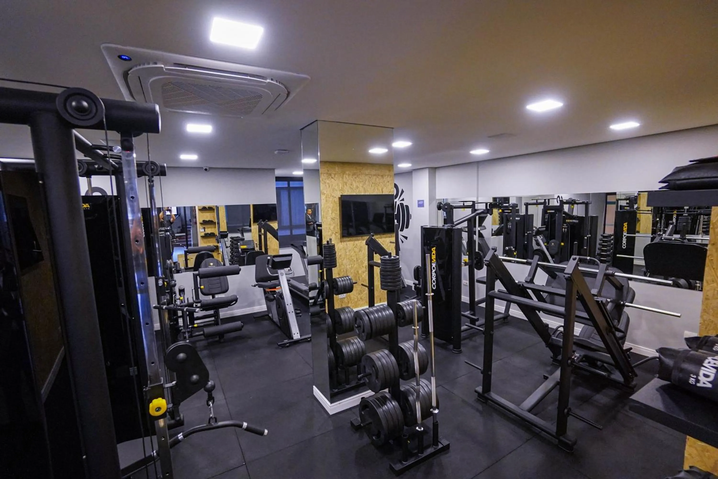 Fitness centre/facilities in Hotel Metrópole Maringá