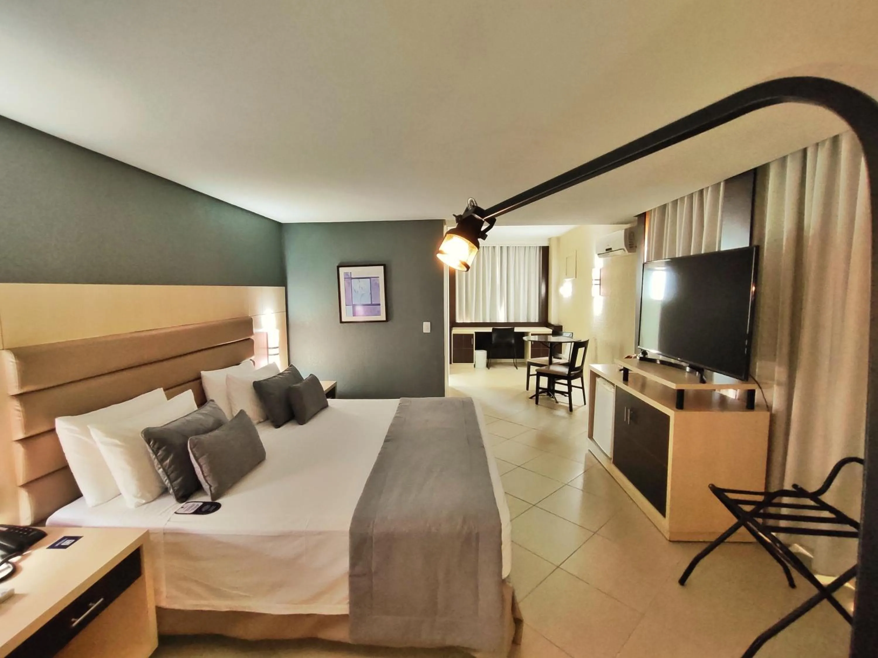 Bed in Hotel Metrópole Maringá