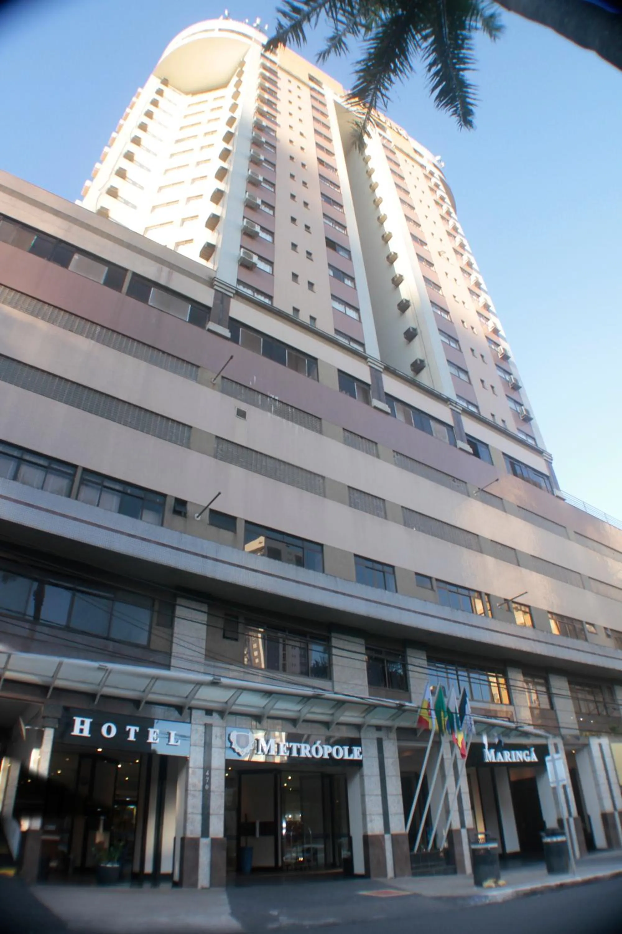 Property building in Hotel Metrópole Maringá