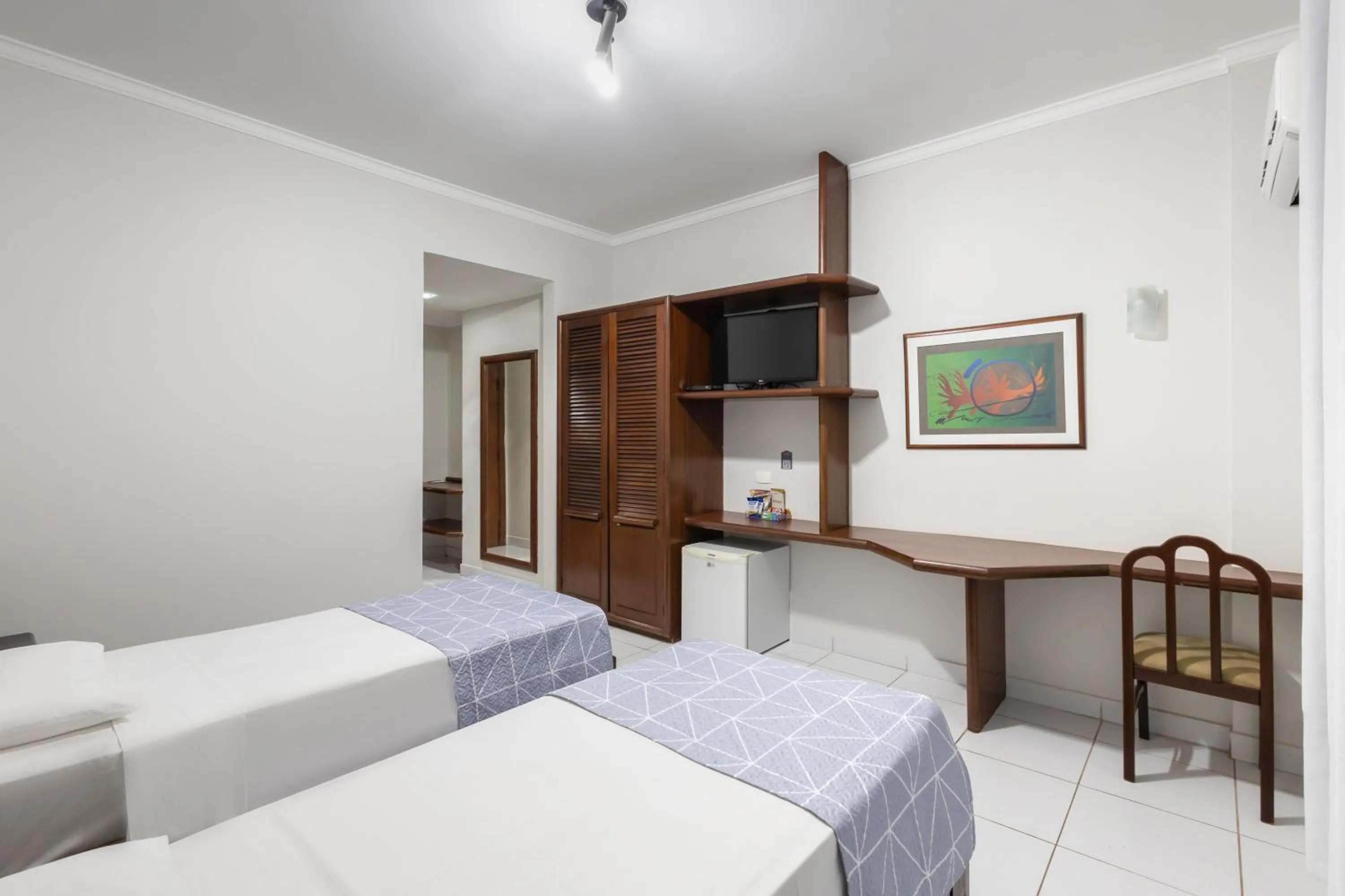Bedroom, Bed in Bristol Exceler Campo Grande