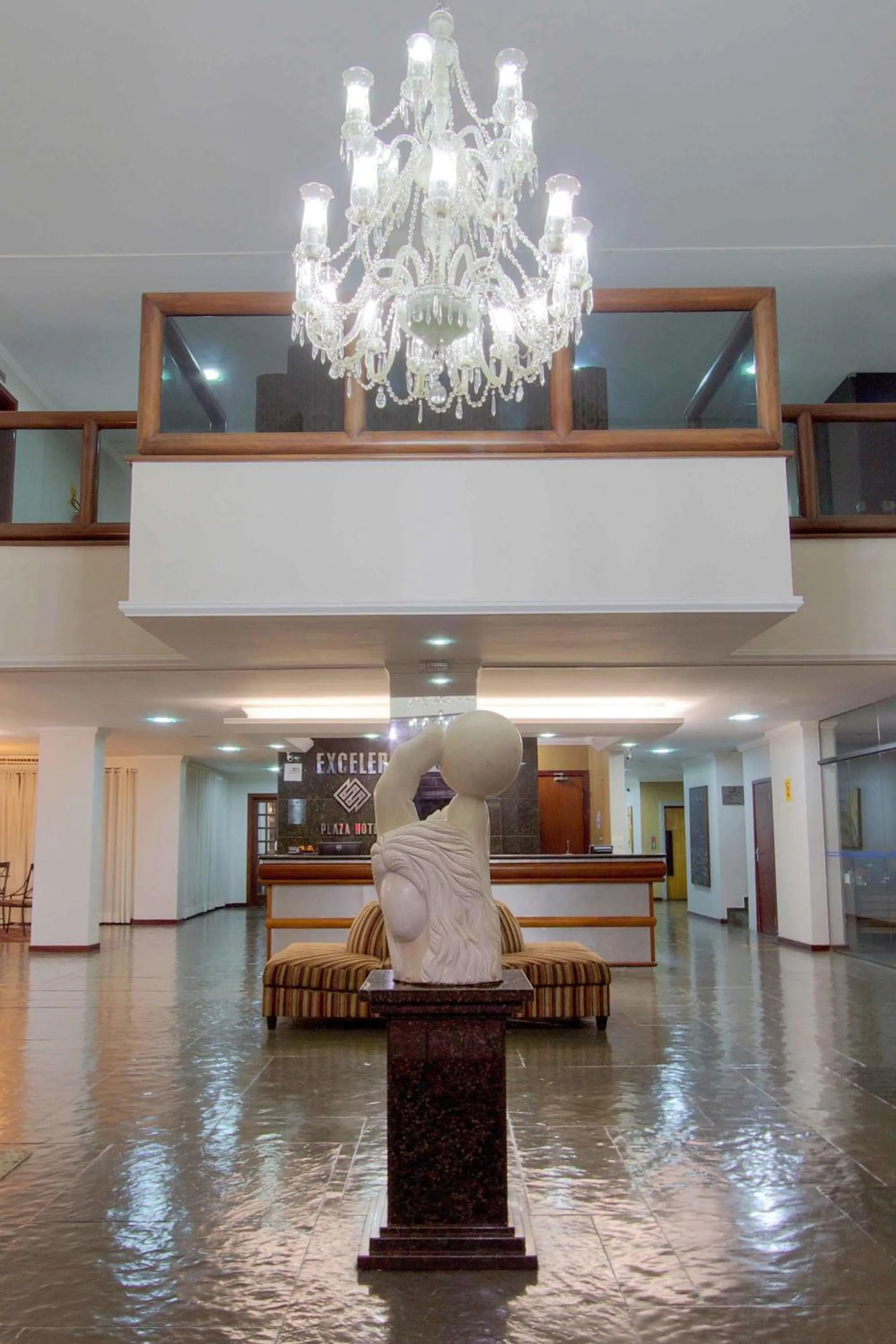 Lobby or reception in Bristol Exceler Campo Grande