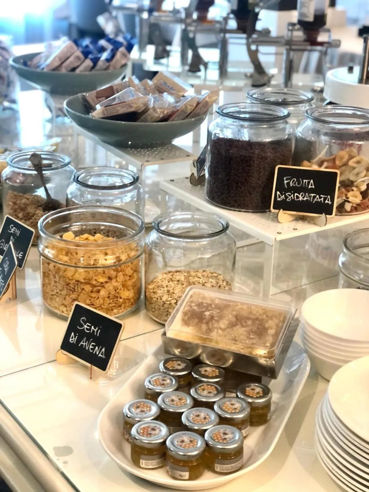 Buffet breakfast in Villa Adriatica Ambienthotels