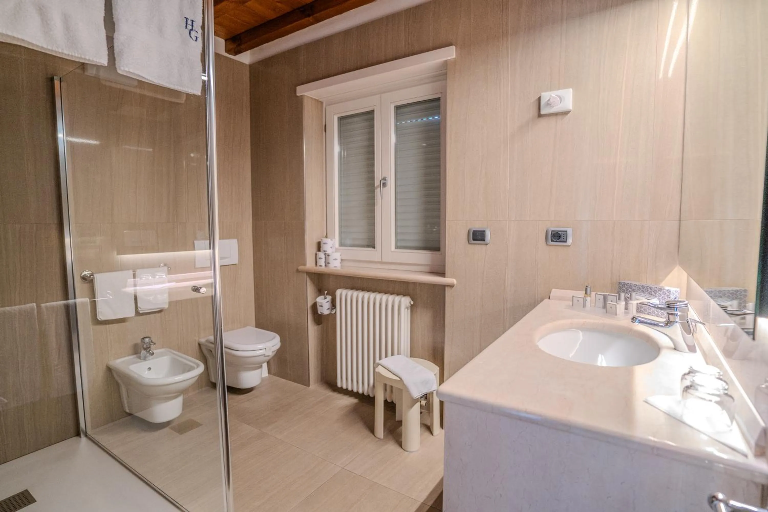 Bathroom in Hotel Galvani