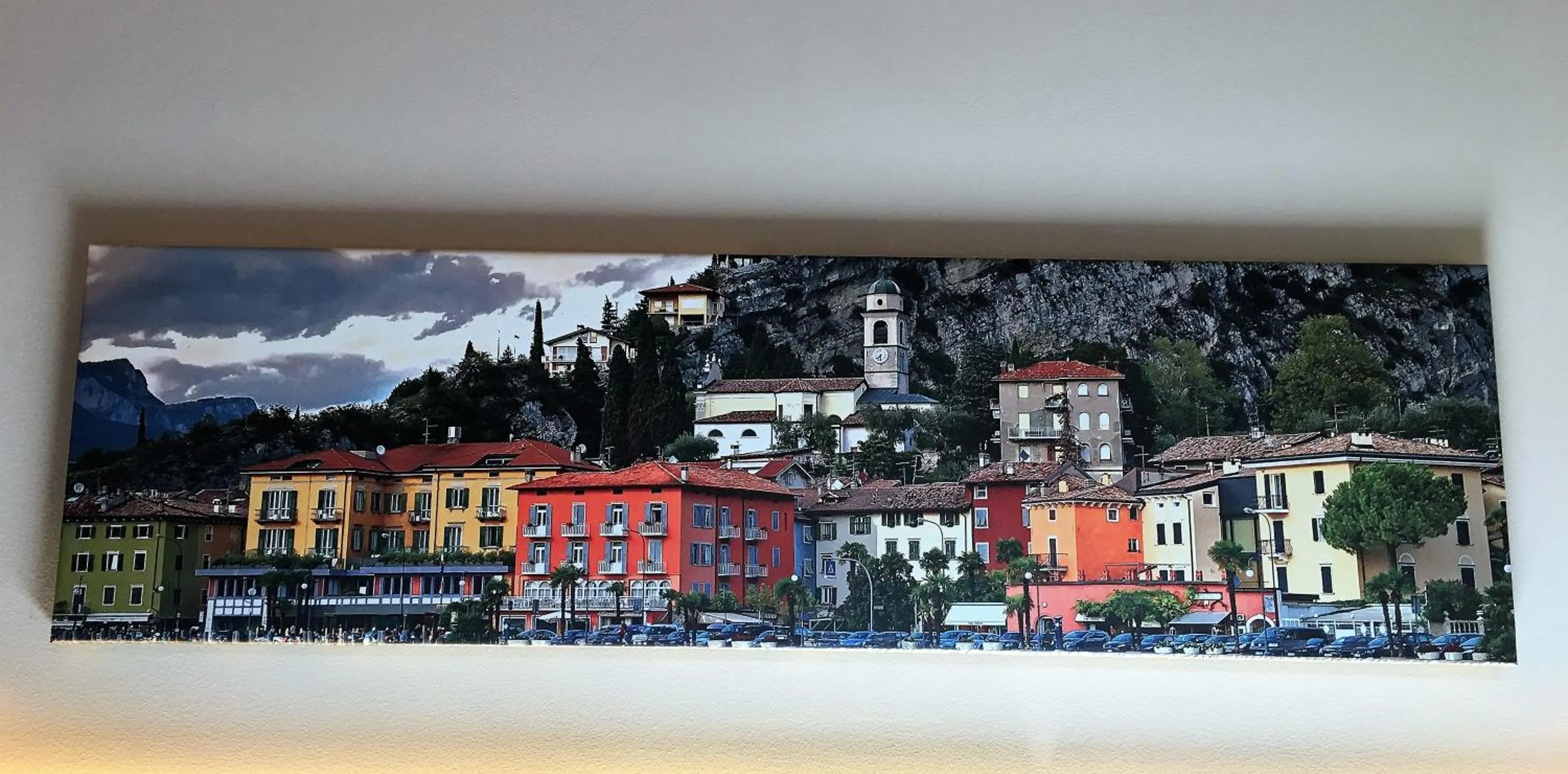 Decorative detail in Hotel Galvani