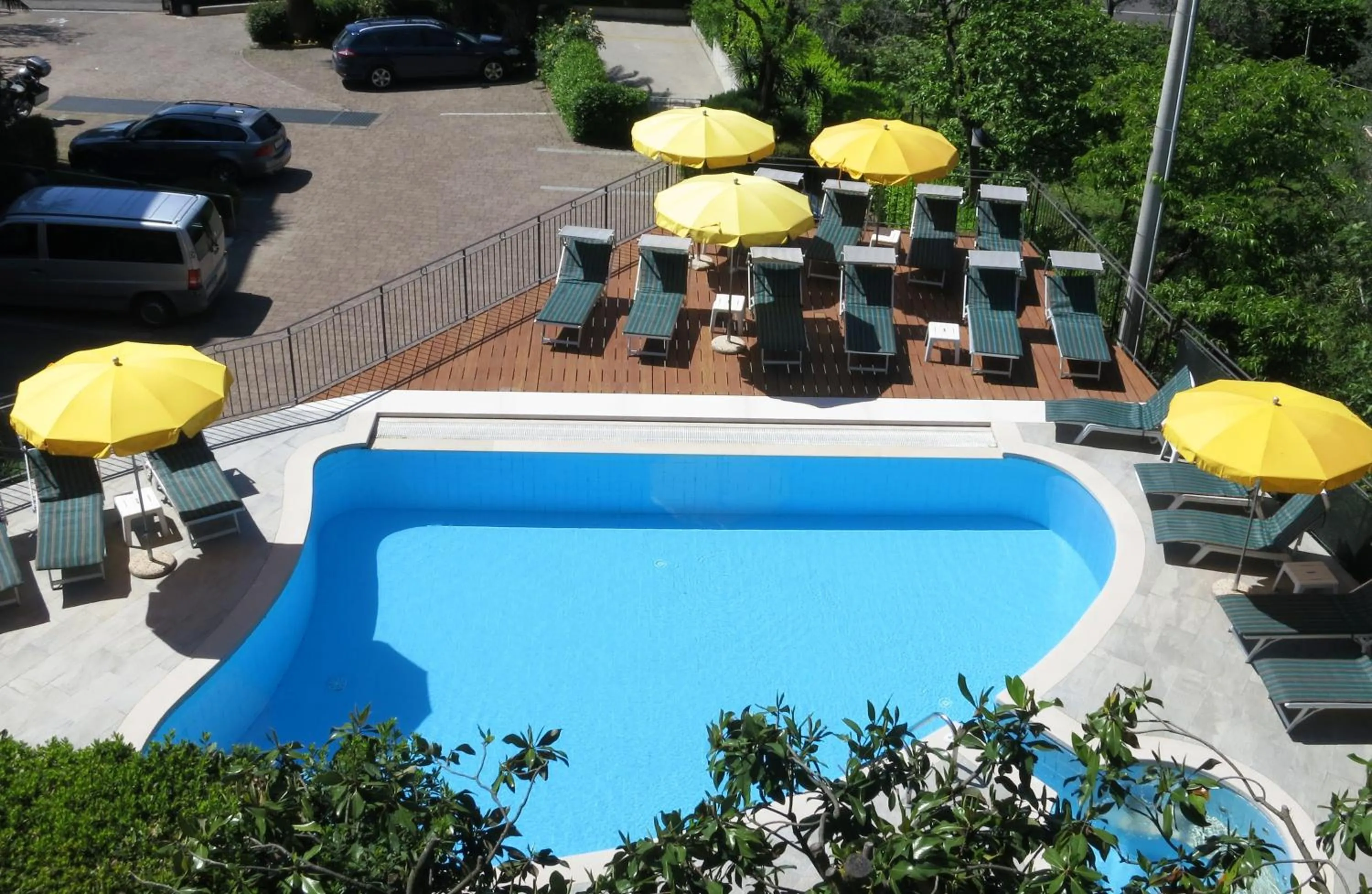 Swimming pool in Hotel Galvani
