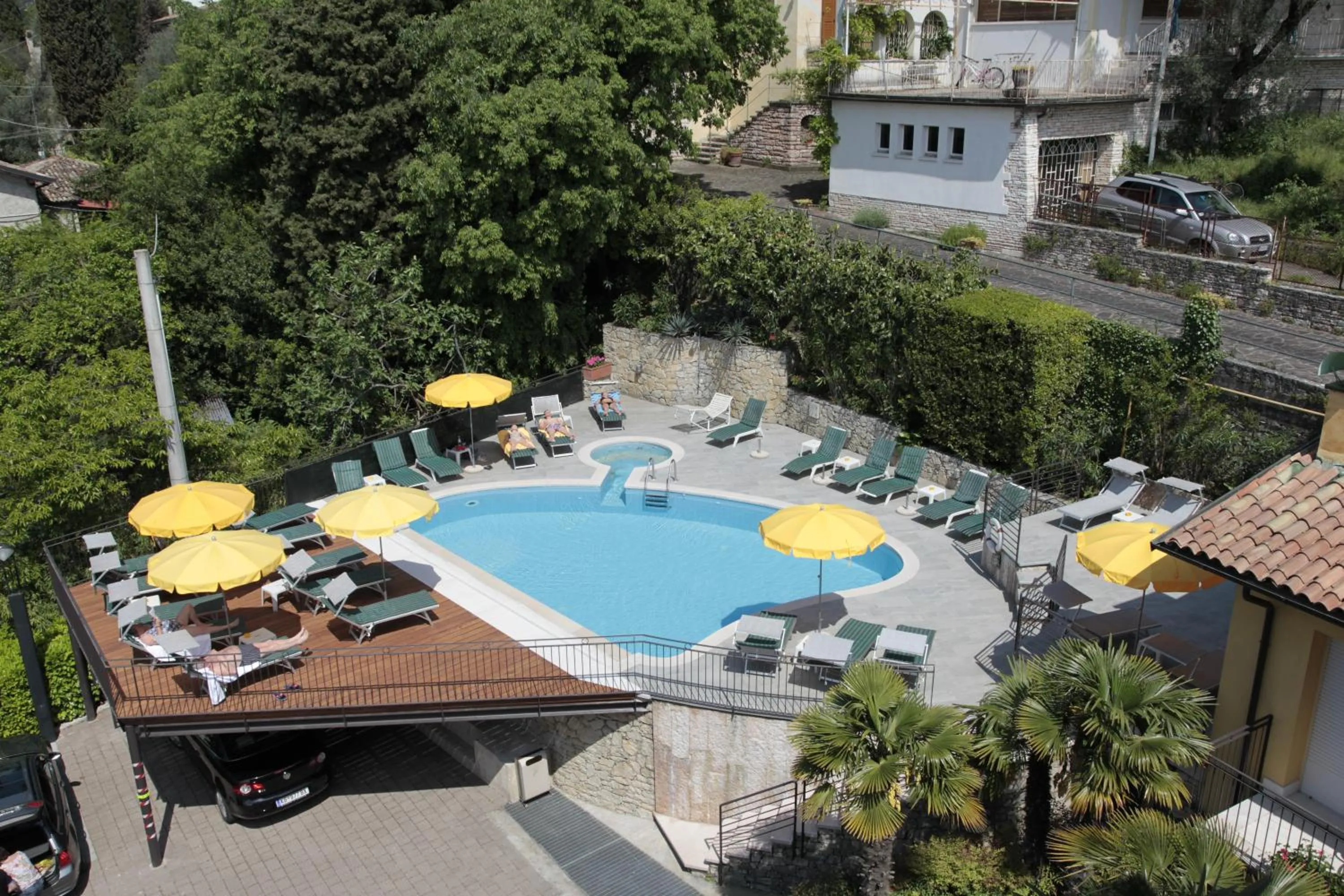 Swimming pool in Hotel Galvani