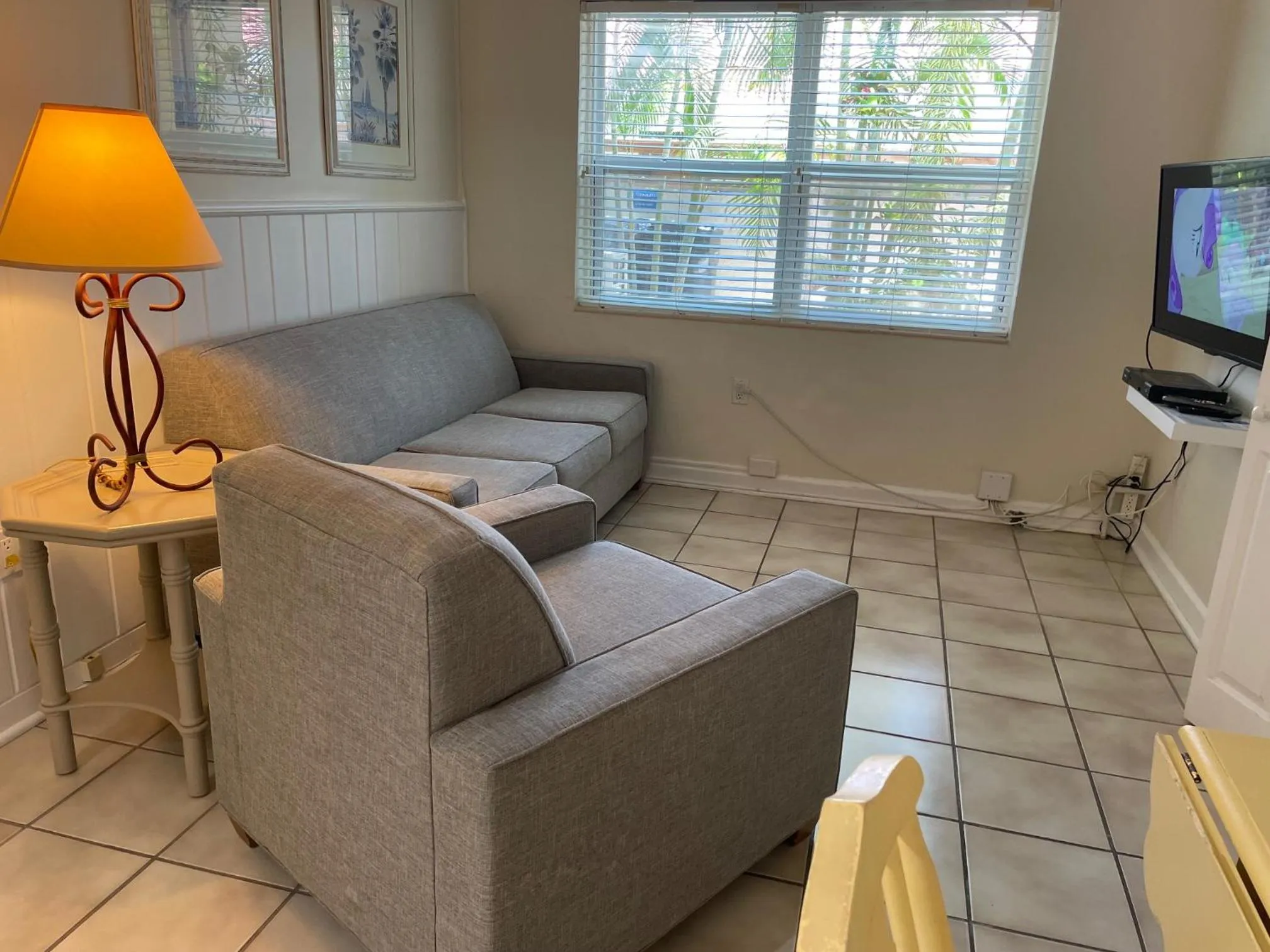 Living room in Venice Beach Villas
