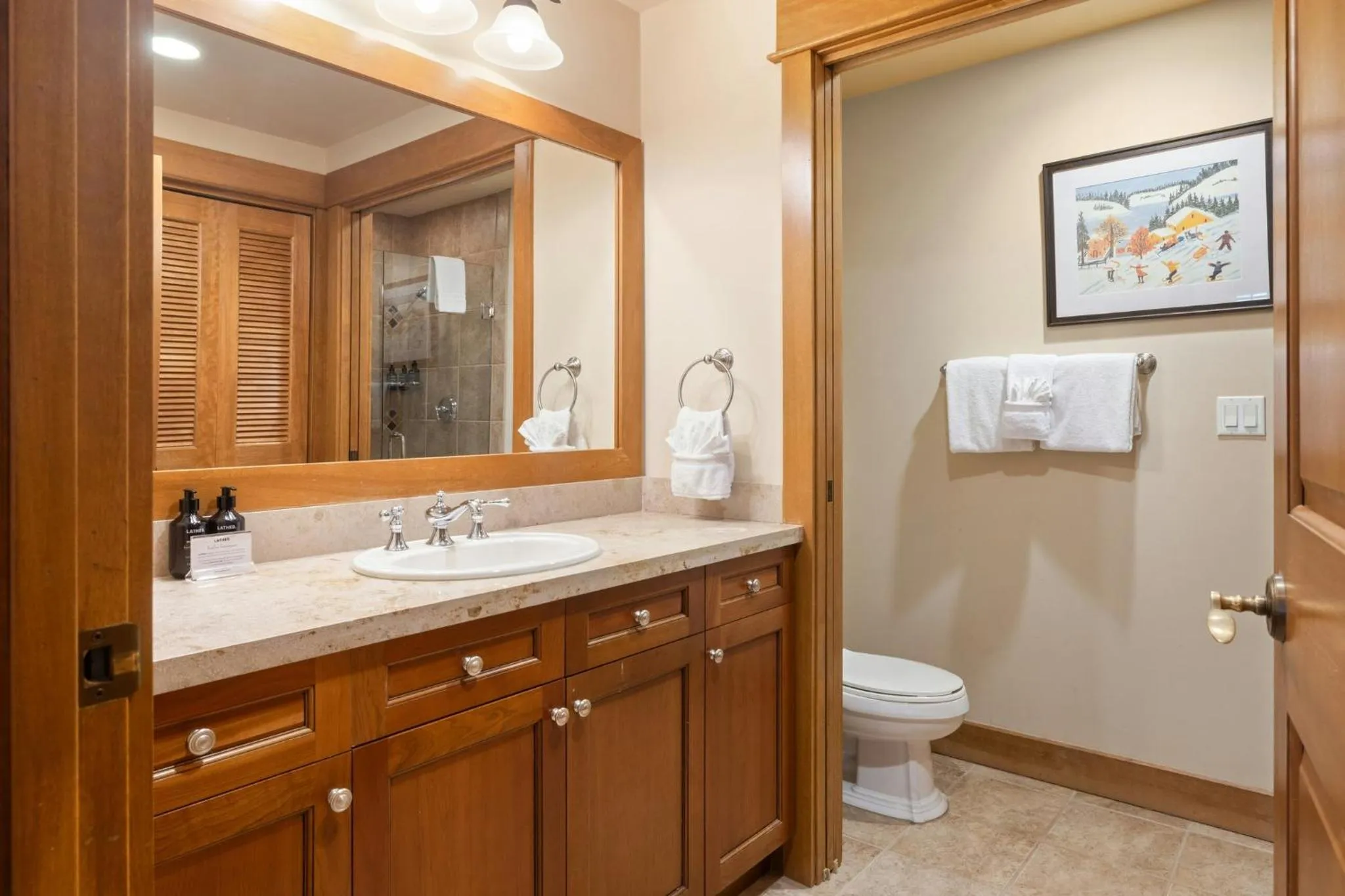 Bathroom in Timbers & Lone Eagle by Vail Resorts