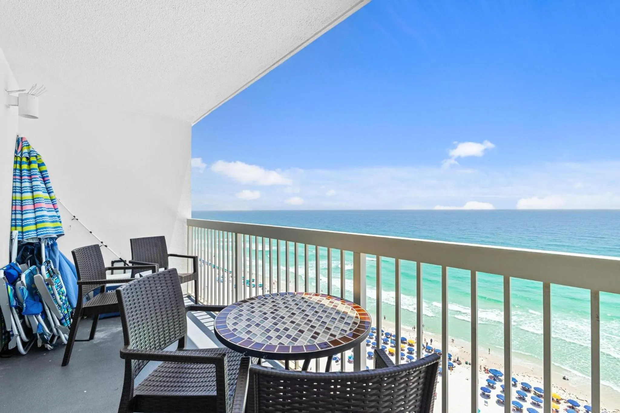 Balcony/Terrace in Pelican Beach Resort Condos