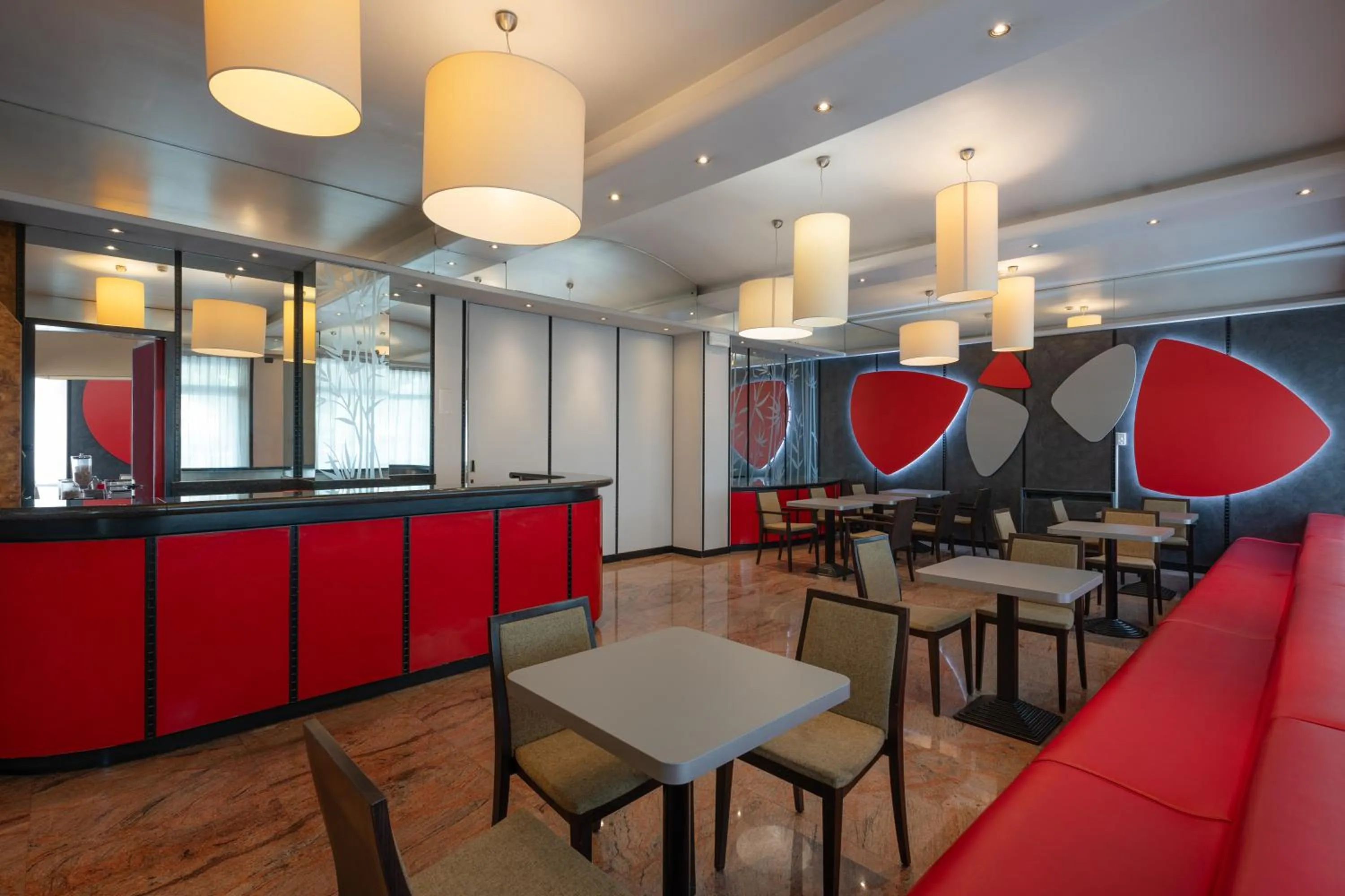 Lobby or reception in Hotel Toscanini