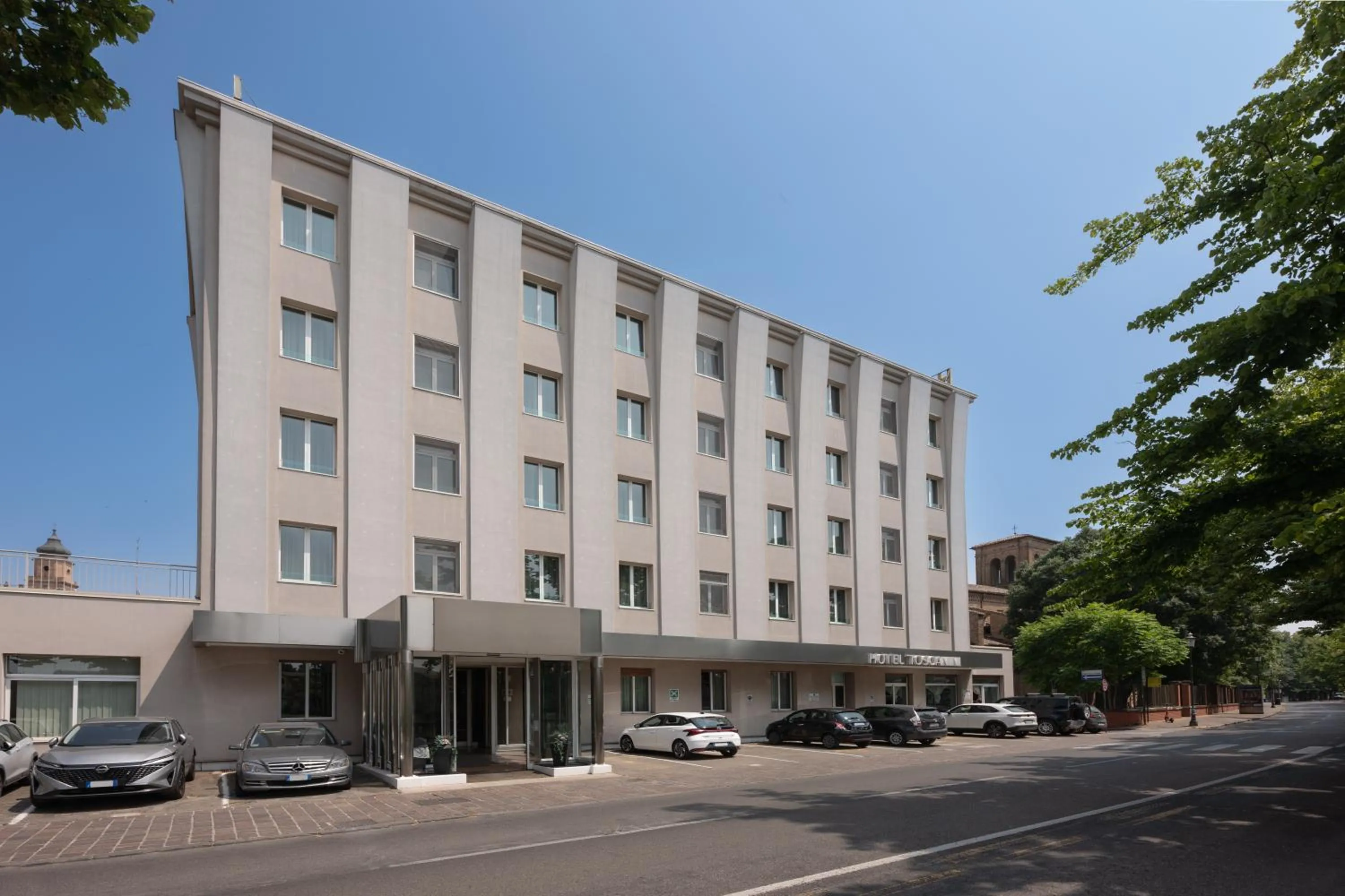 Property building in Hotel Toscanini