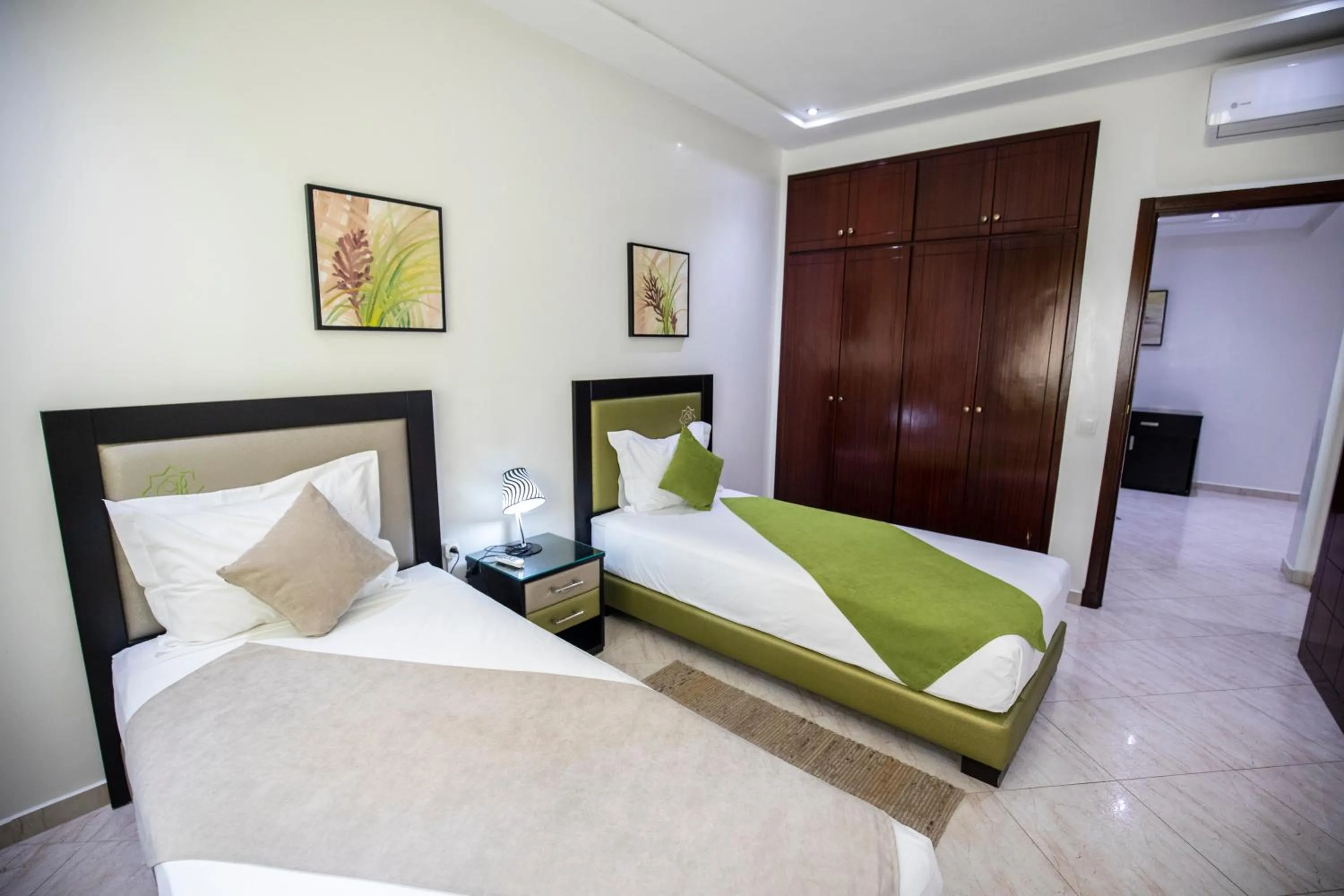 Bedroom, Bed in Appart Hotel Rania