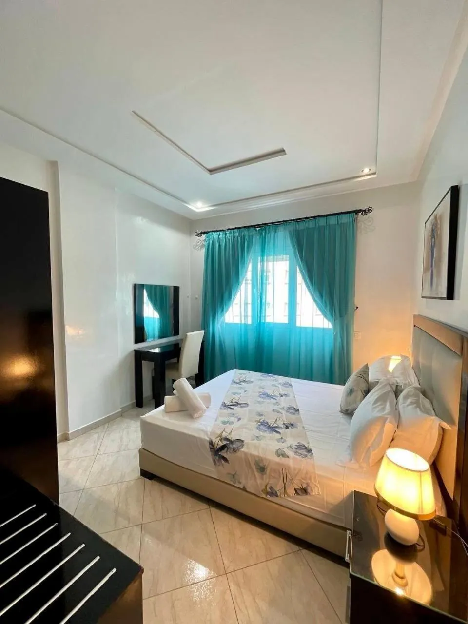 Bedroom, Bed in Appart Hotel Rania