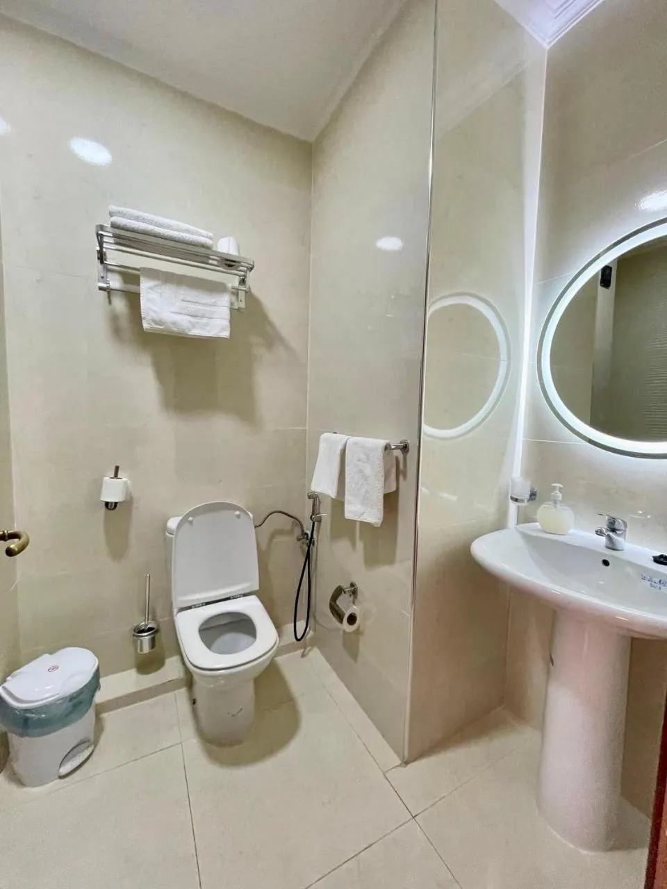 Toilet in Appart Hotel Rania