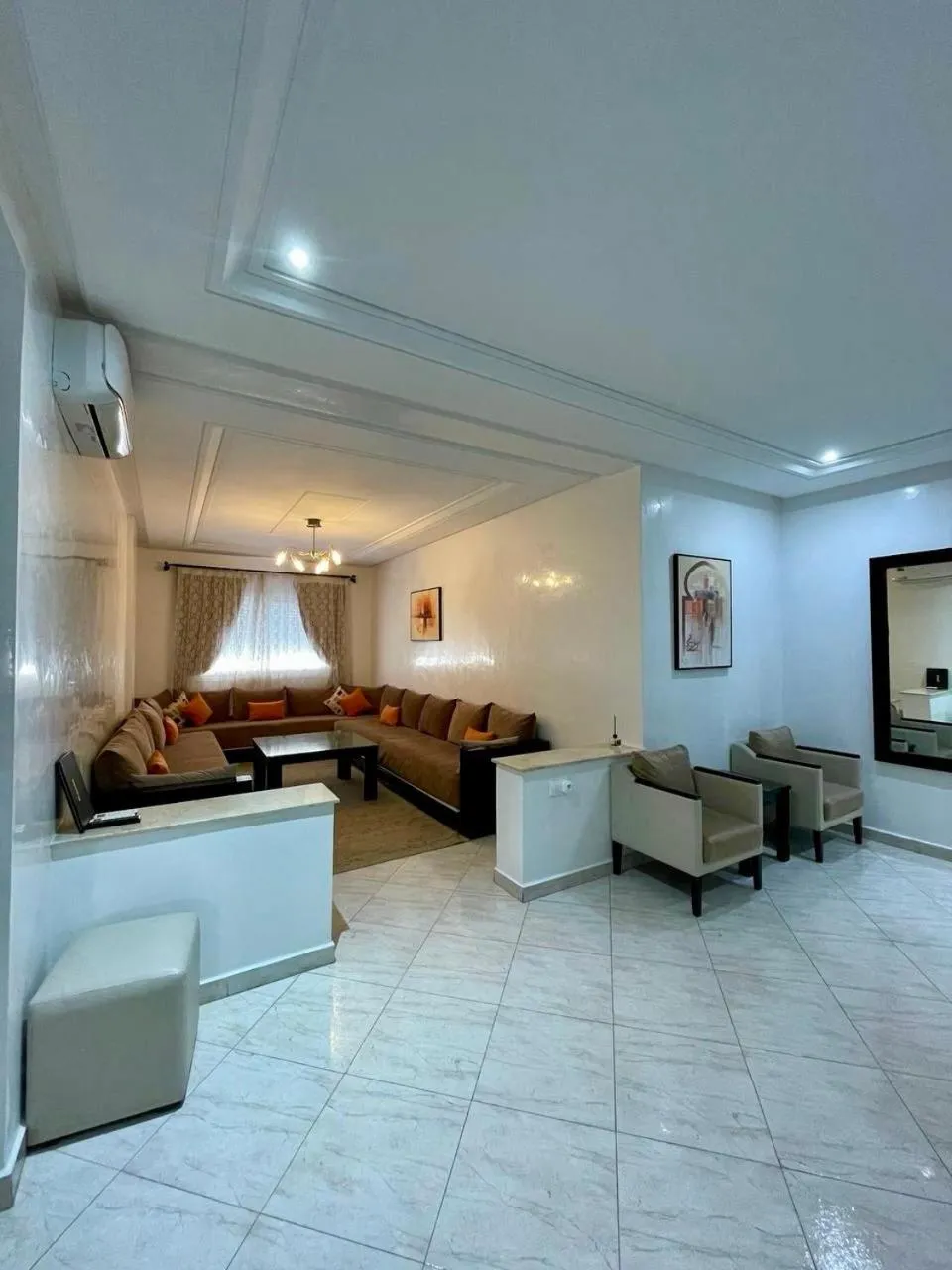 Living room in Appart Hotel Rania