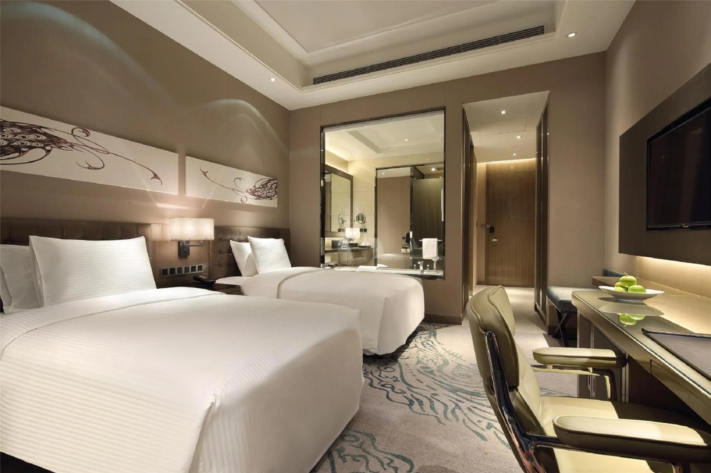 bunk bed, Bed in Wanda Realm Siping