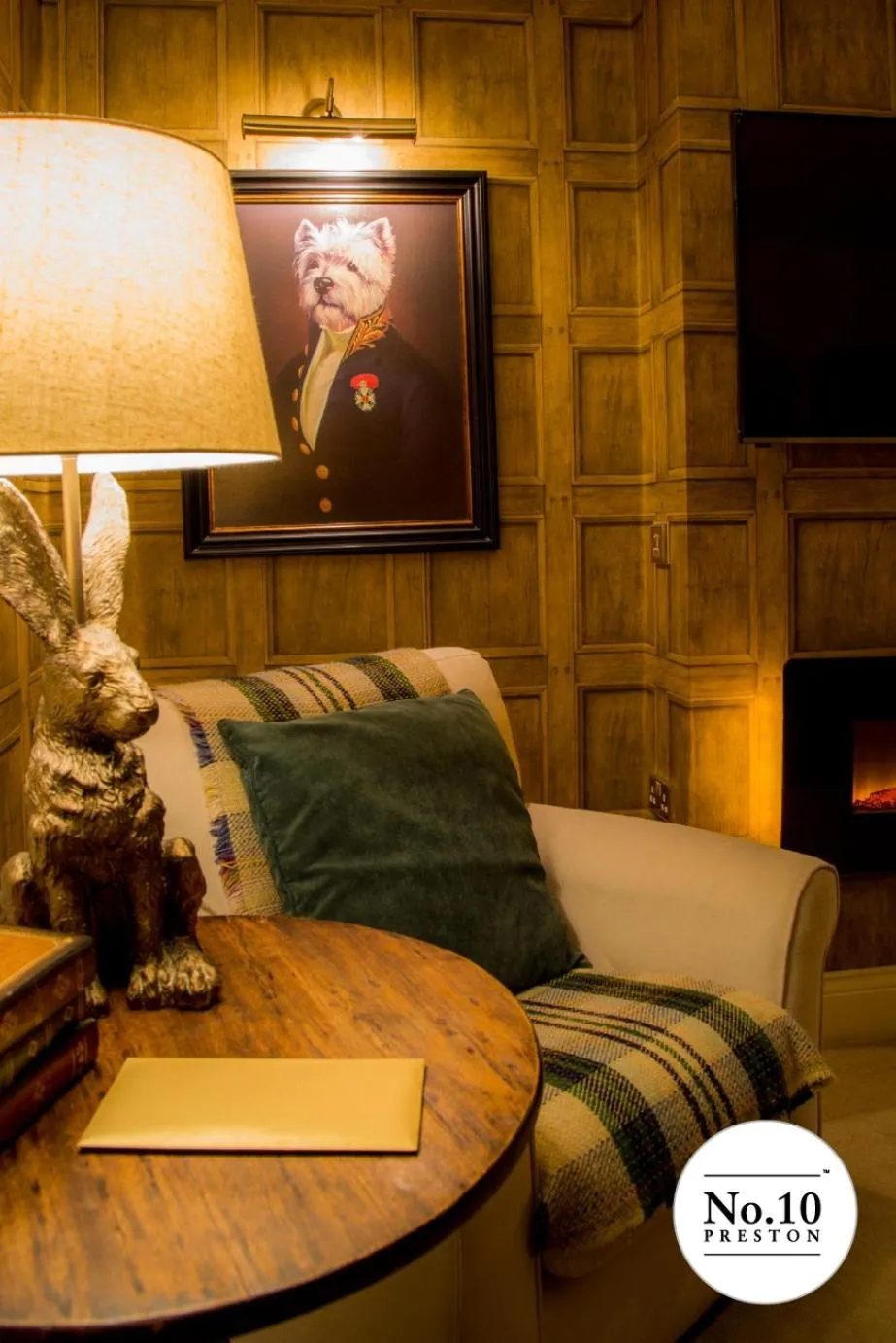 Living room in No.10 Preston