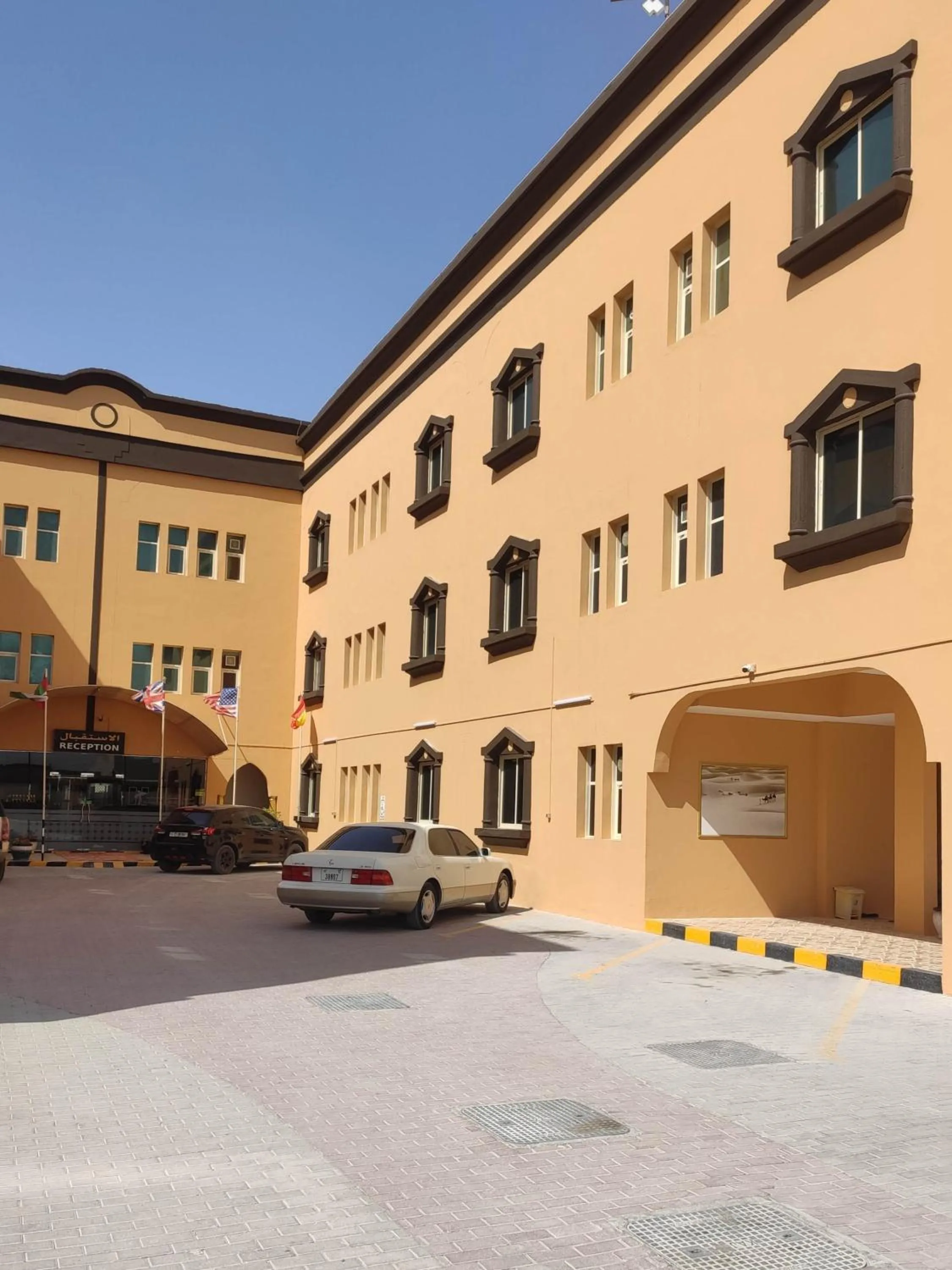 Property building in Al Nakheel Hotel Apartments