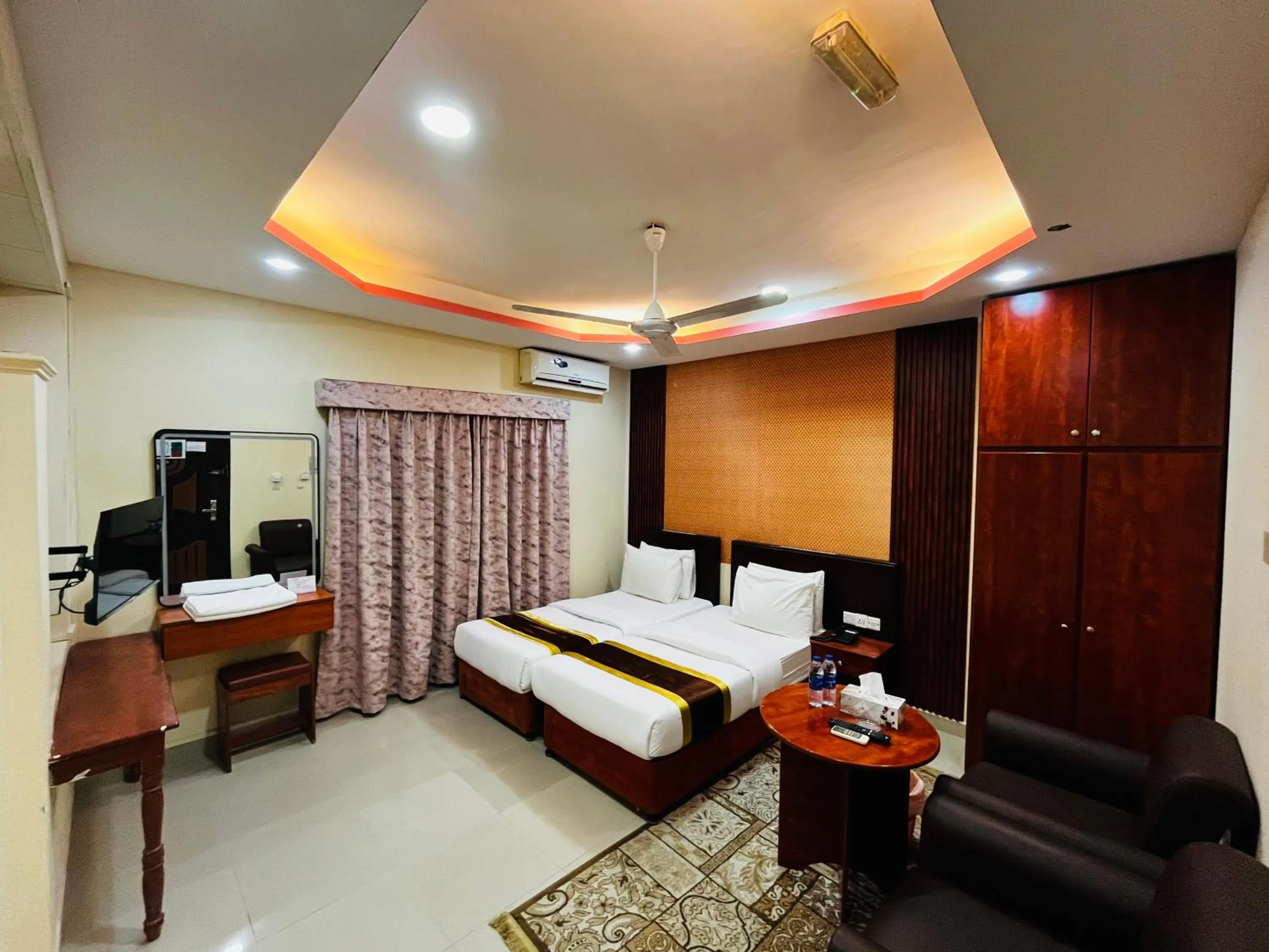 Bed in Al Nakheel Hotel Apartments