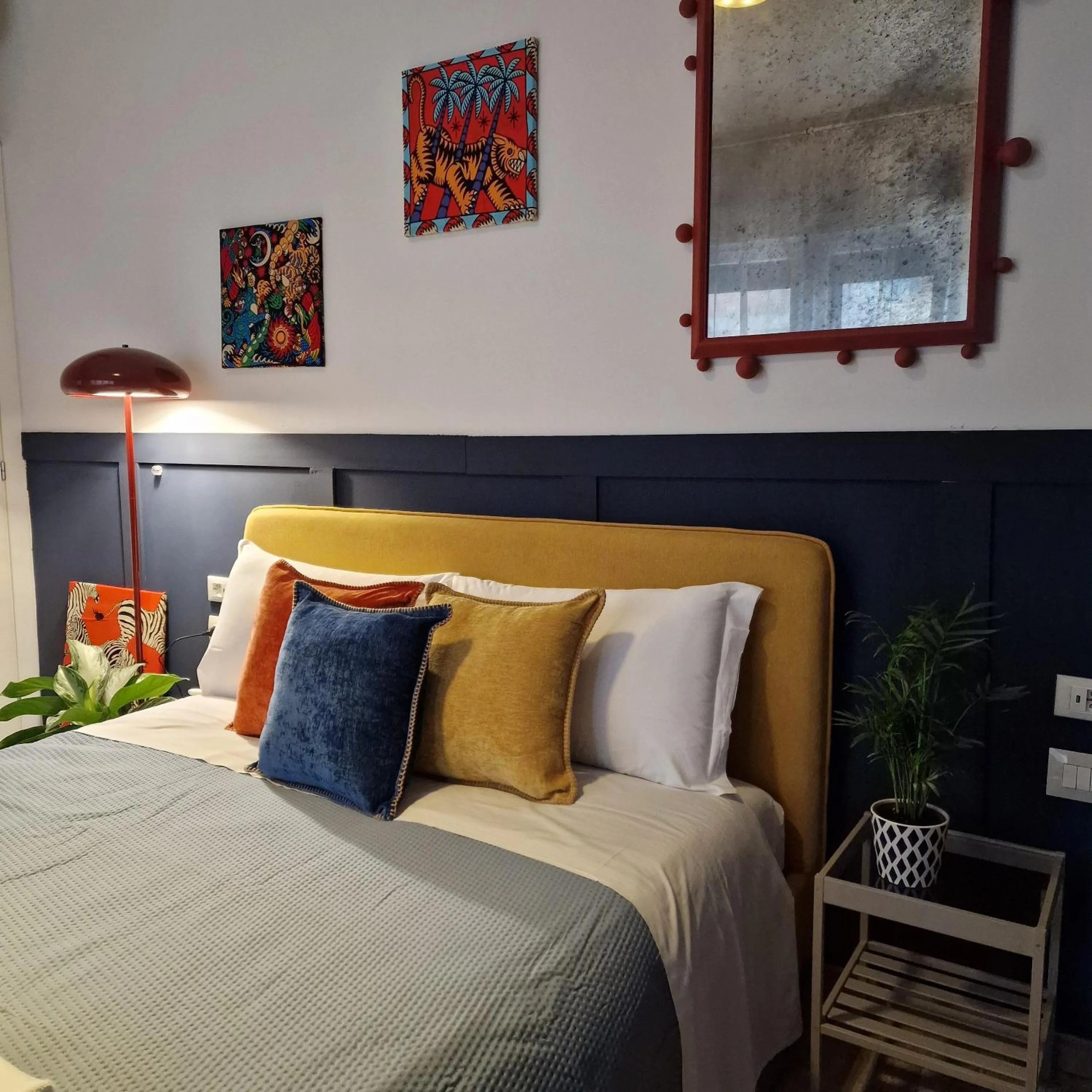 Bed in Central City Rooms