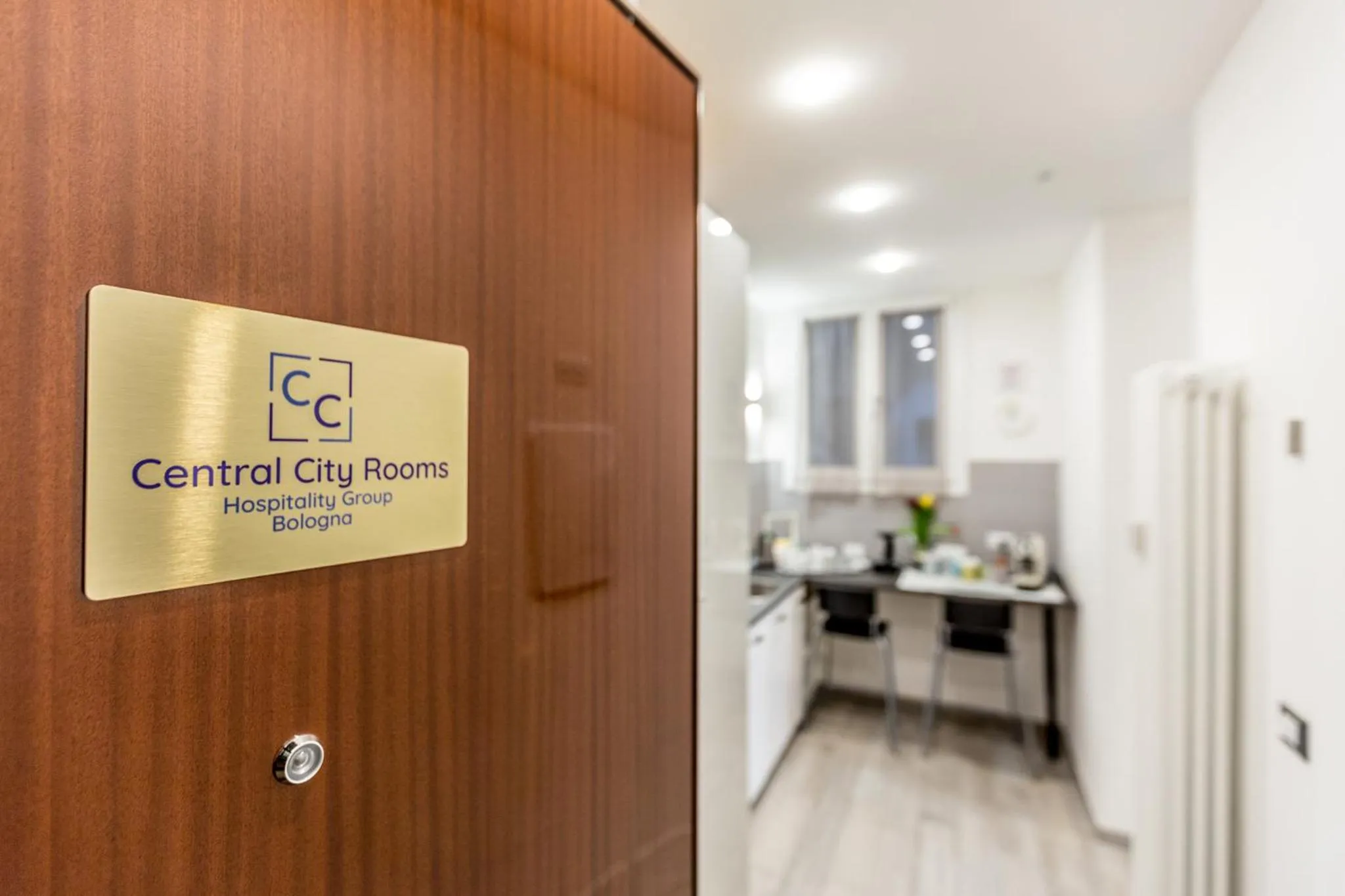 Property logo or sign in Central City Rooms