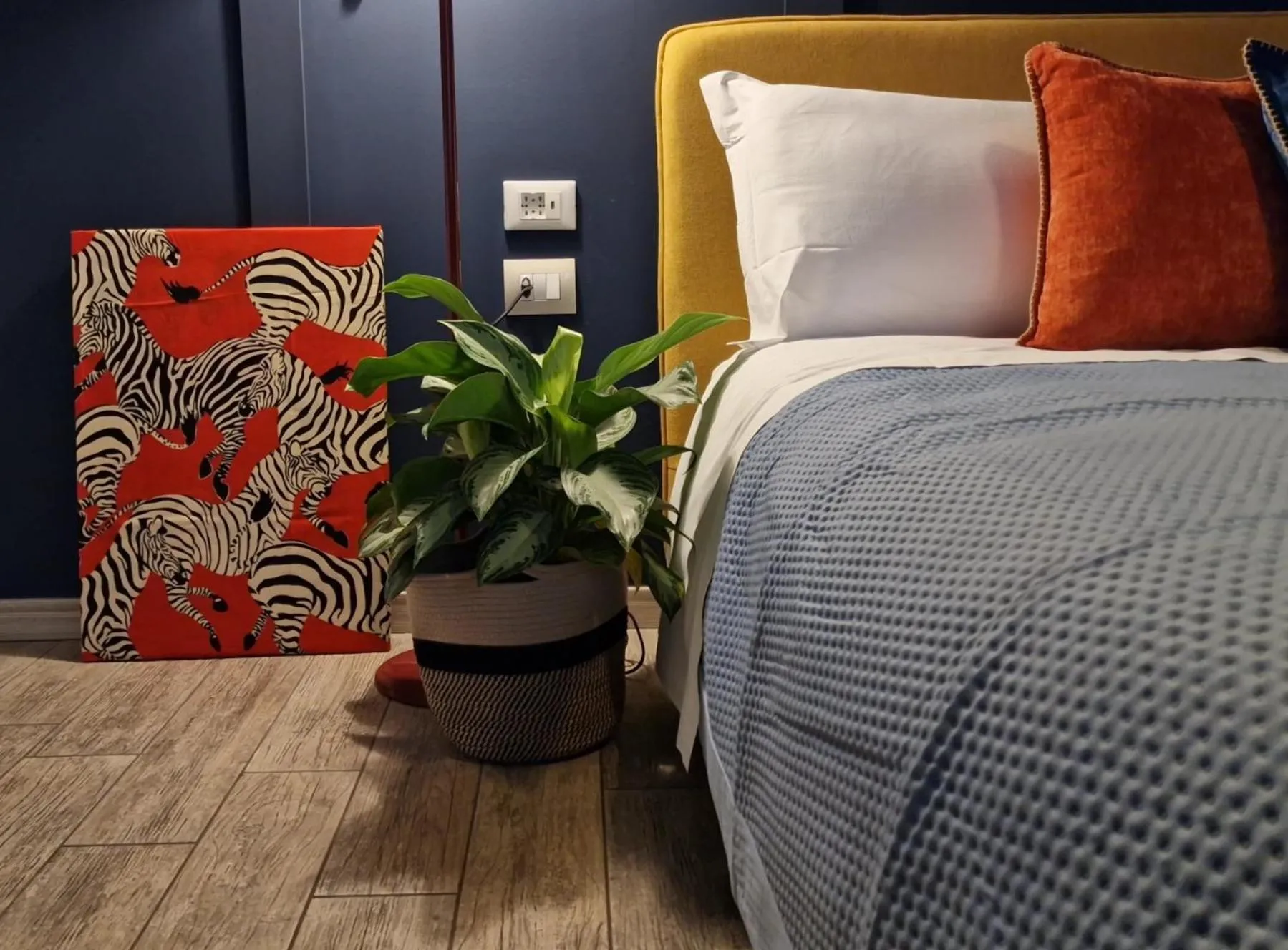 Bed in Central City Rooms