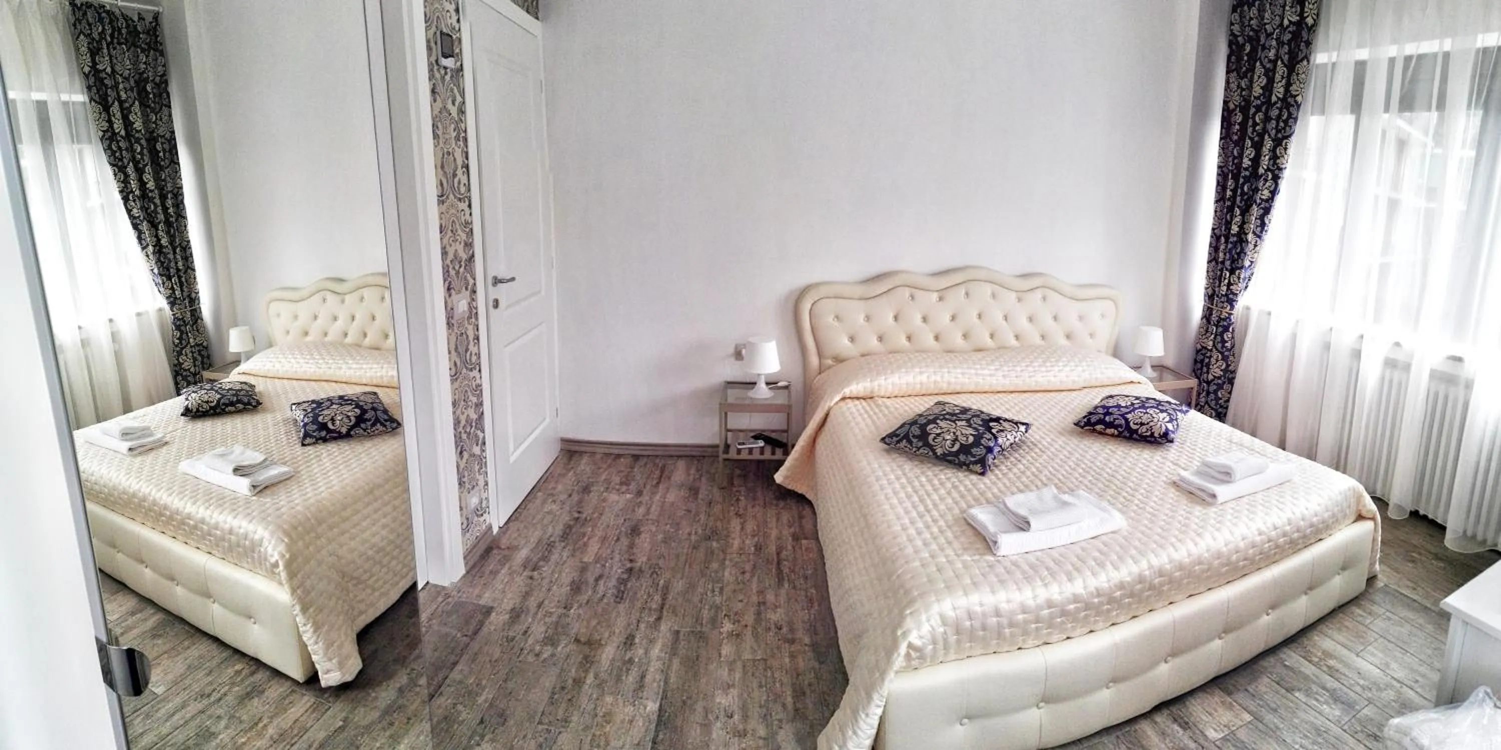 Bed in Central City Rooms