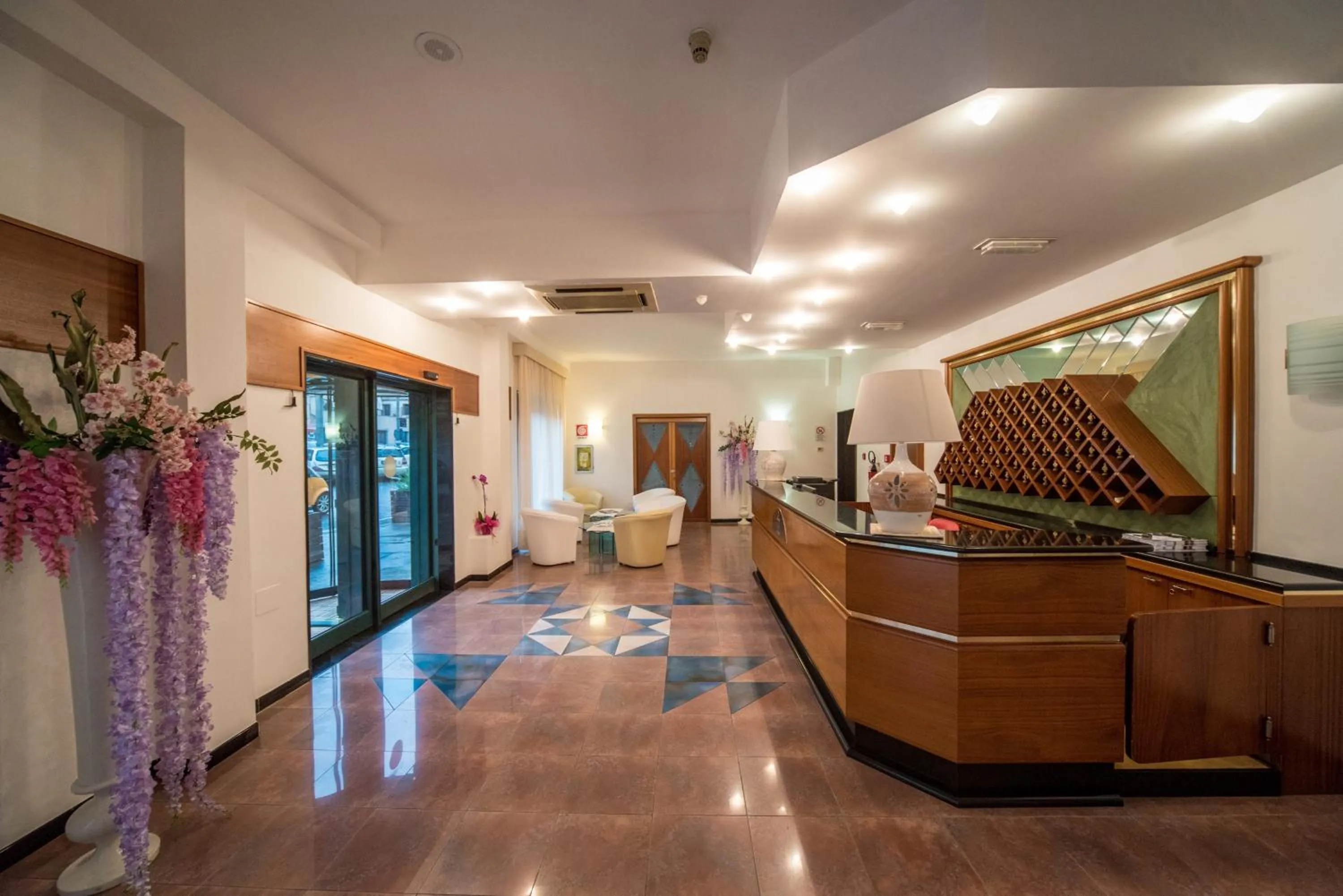 Lobby or reception in New Petit Hotel