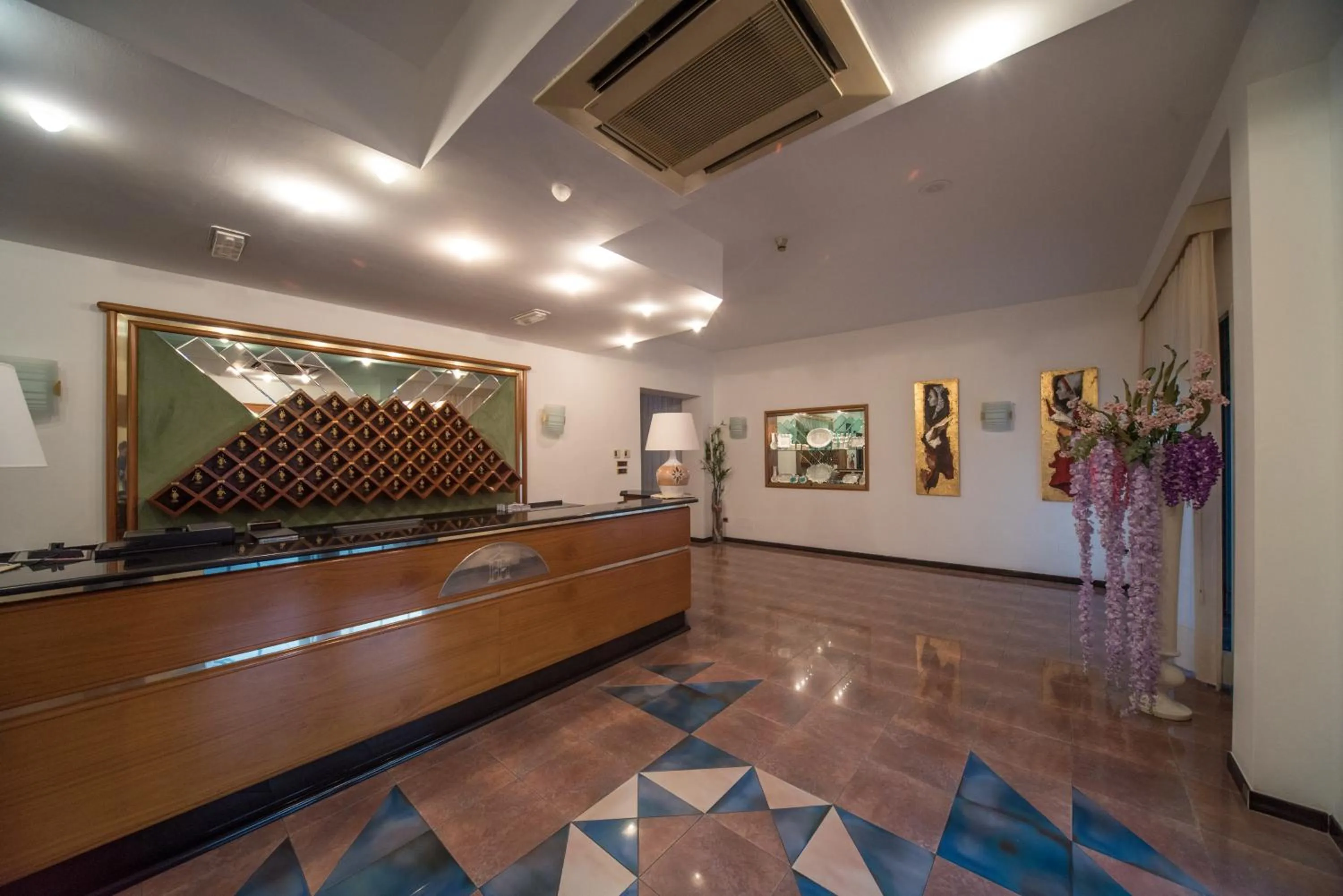 Lobby or reception in New Petit Hotel