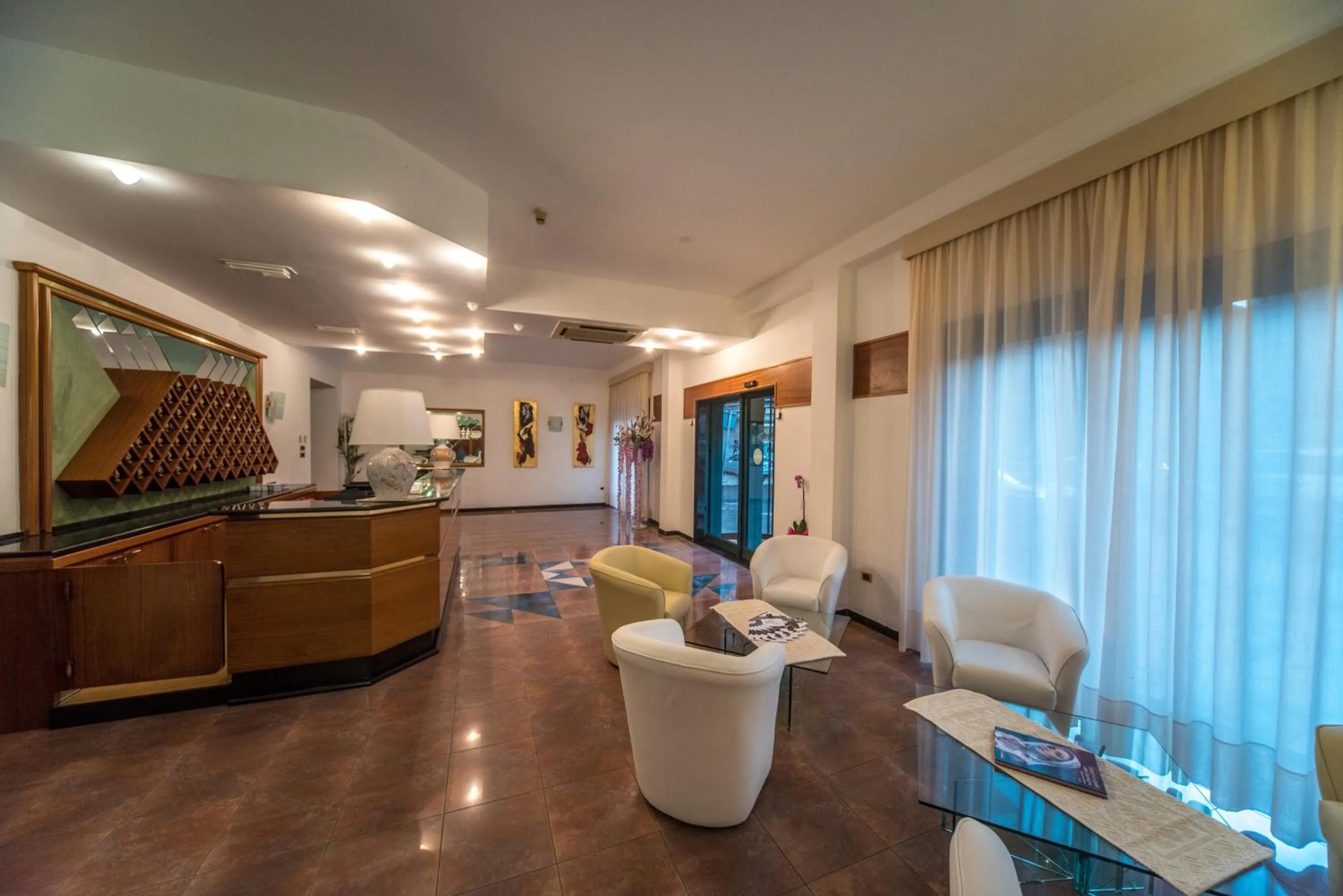 Lobby or reception in New Petit Hotel