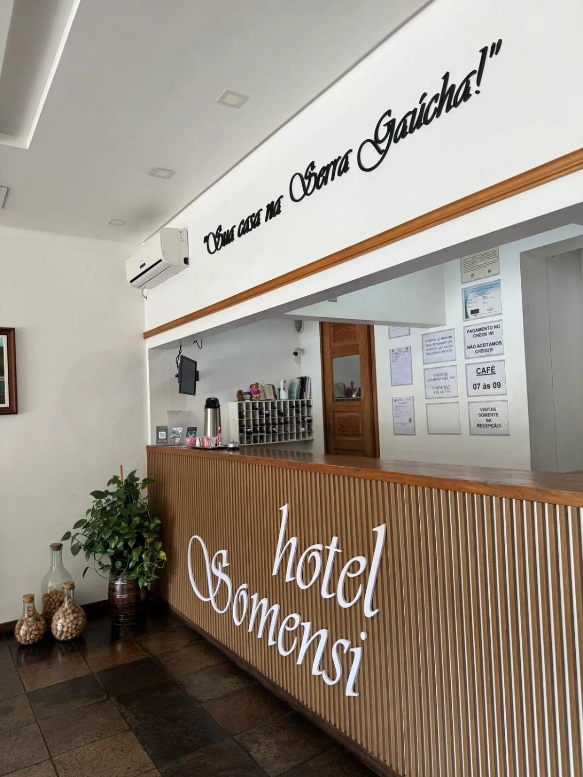 Lobby or reception in Hotel Somensi