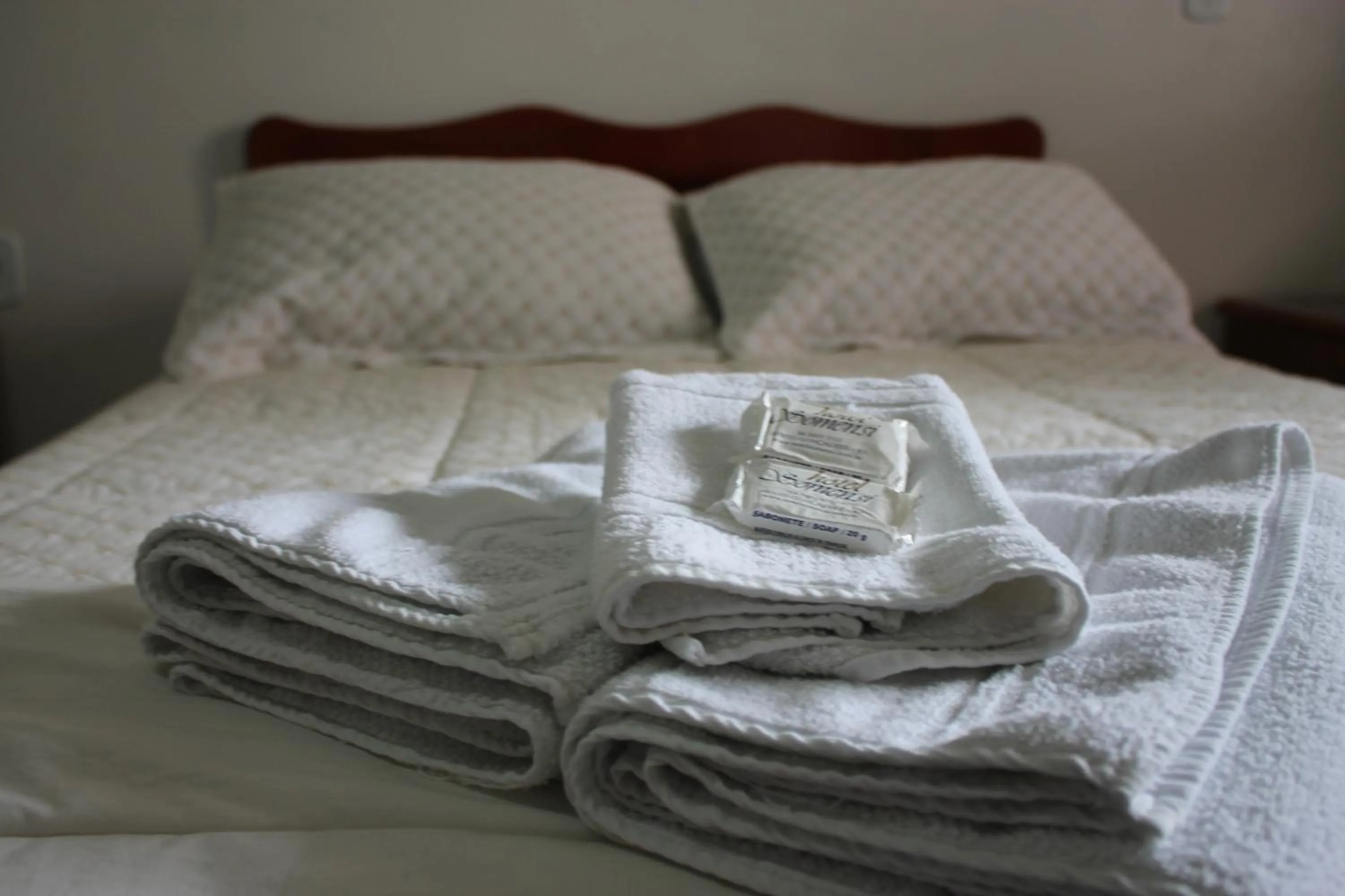 Bed in Hotel Somensi